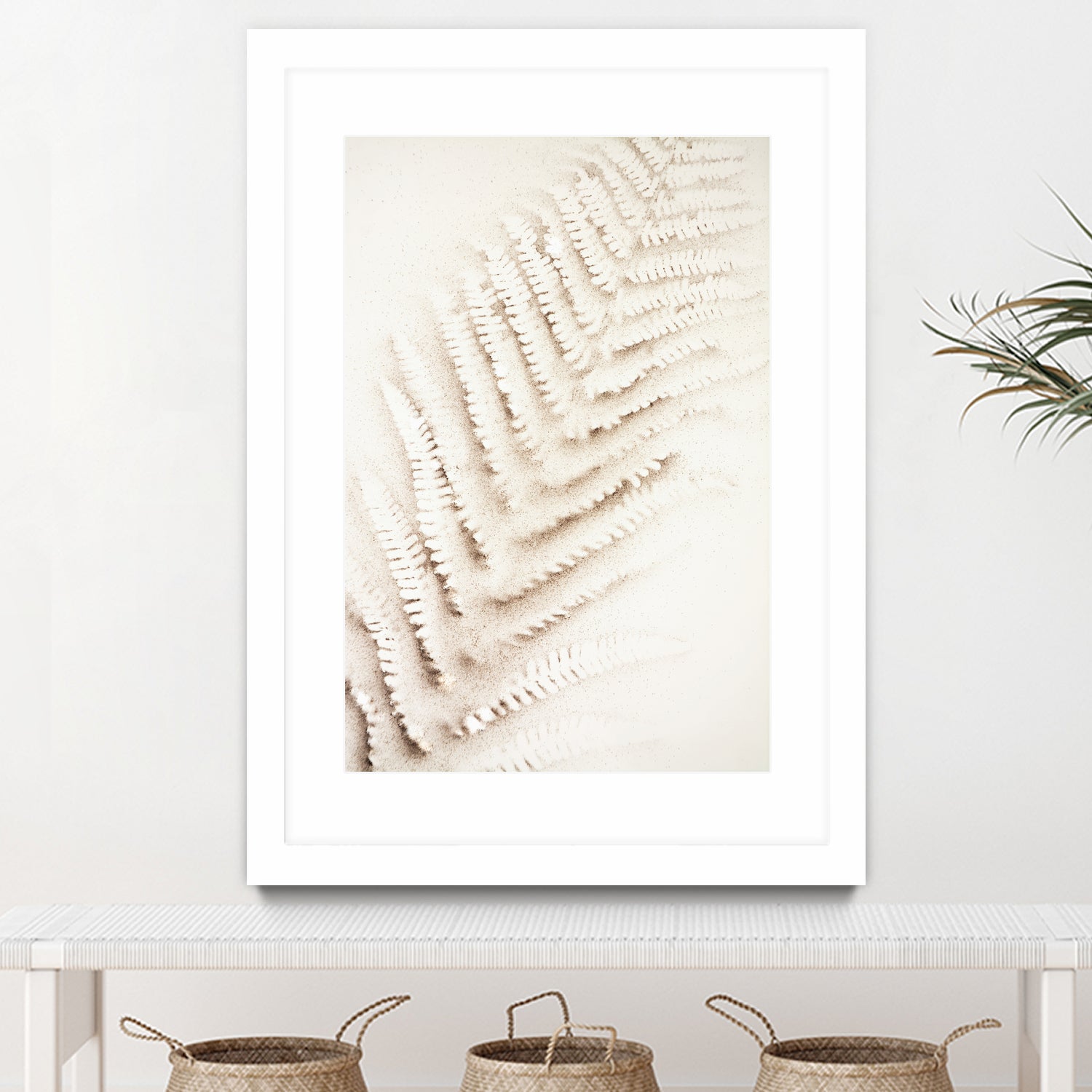 Patterns of Fern by Christina Sillen on GIANT ART - abstract nature art
