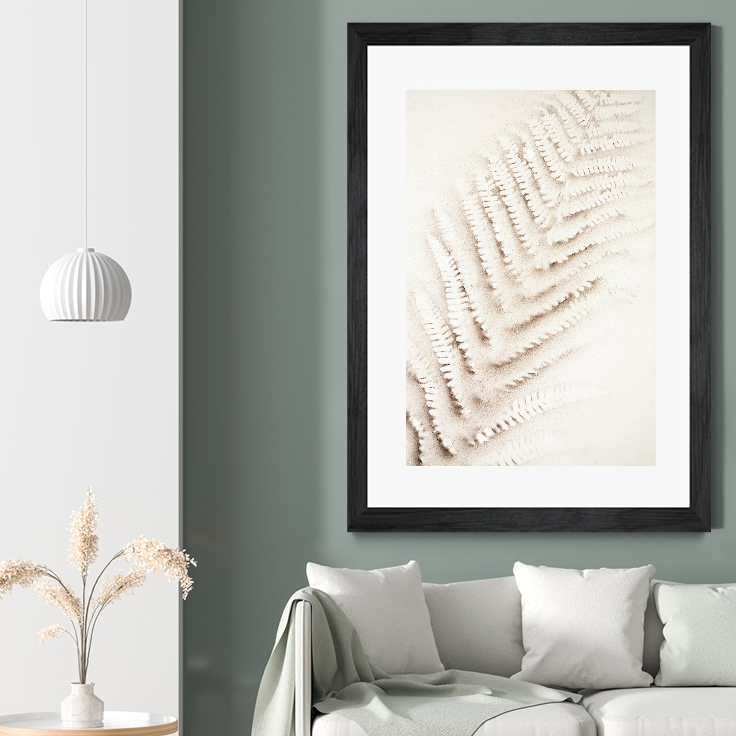 Patterns of Fern by Christina Sillen on GIANT ART - abstract nature art