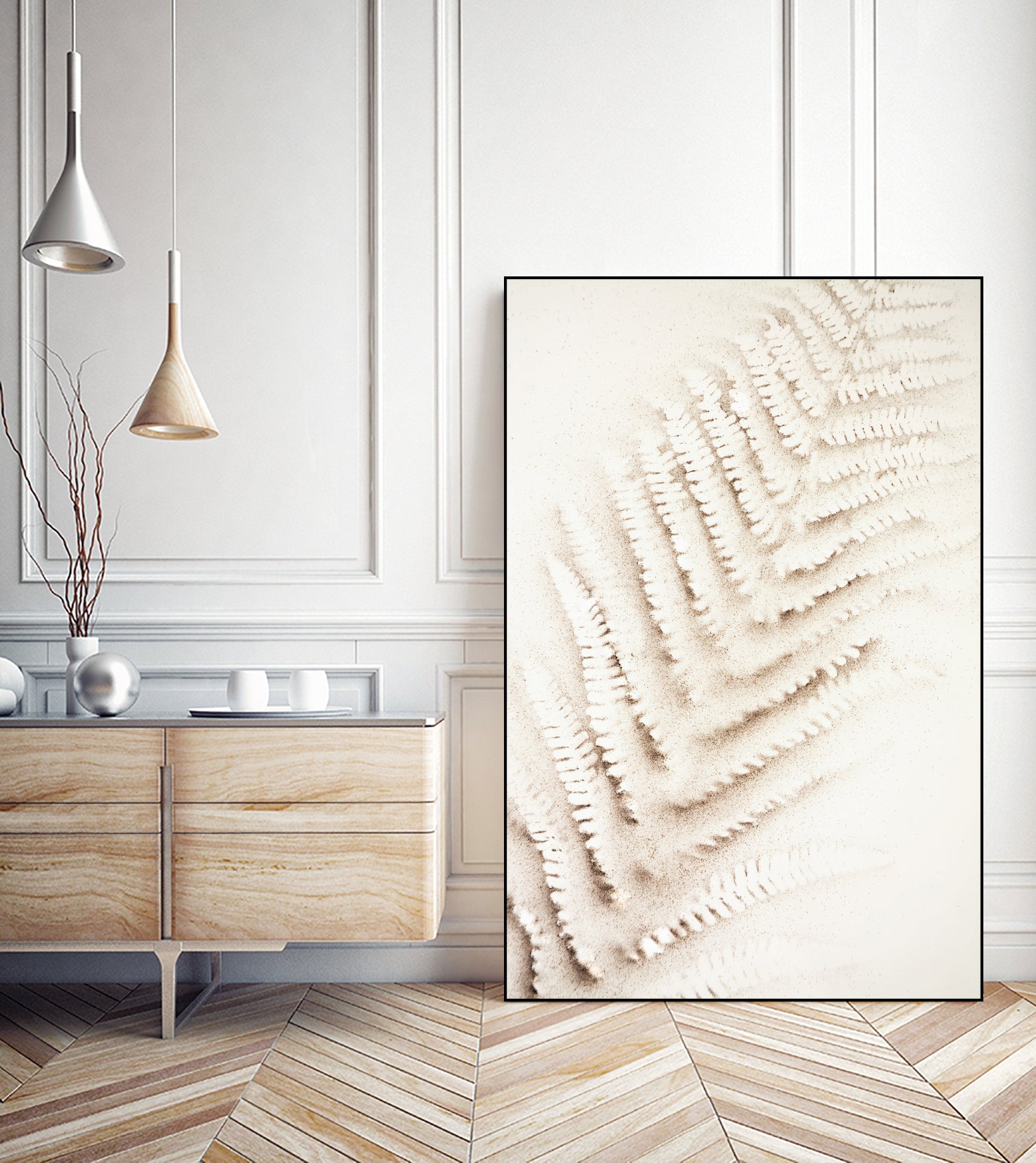 Patterns of Fern by Christina Sillen on GIANT ART - abstract nature art
