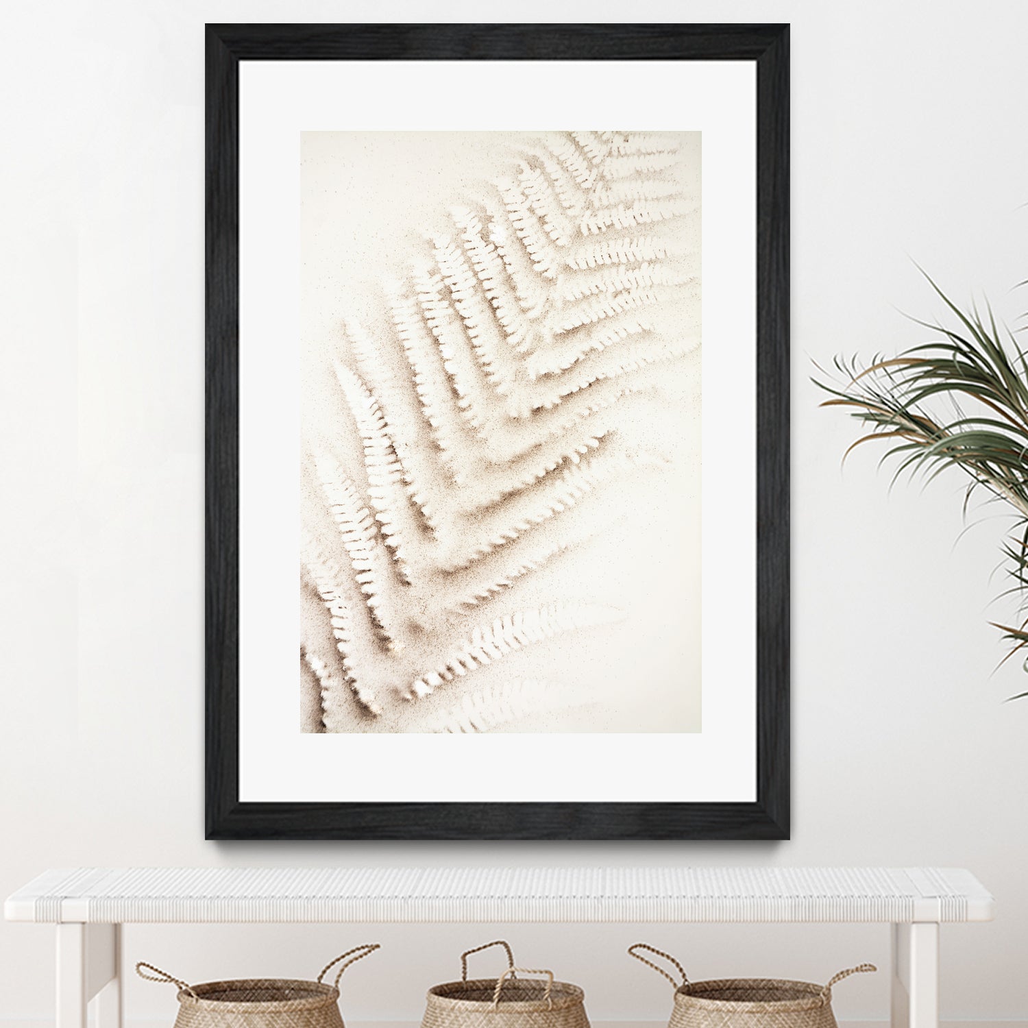 Patterns of Fern by Christina Sillen on GIANT ART - abstract nature art