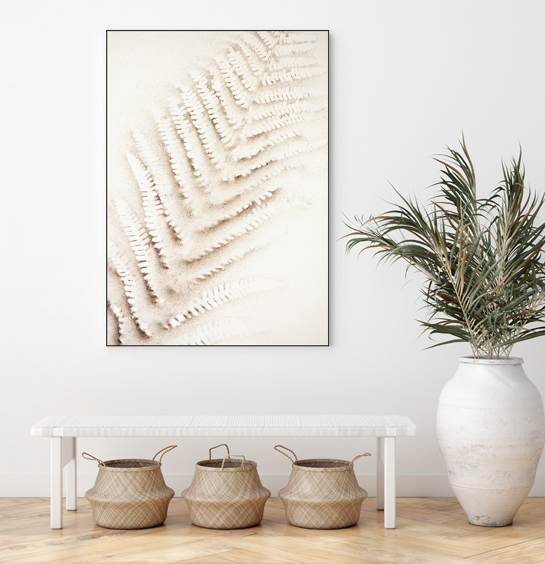 Patterns of Fern by Christina Sillen on GIANT ART - abstract nature art