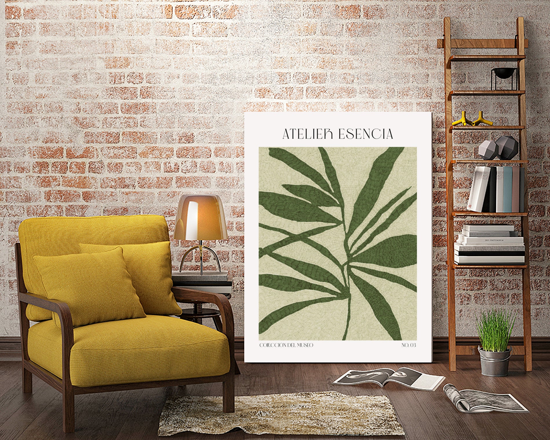 Verdant Silhouette by Treechild on GIANT ART - botanical wall art