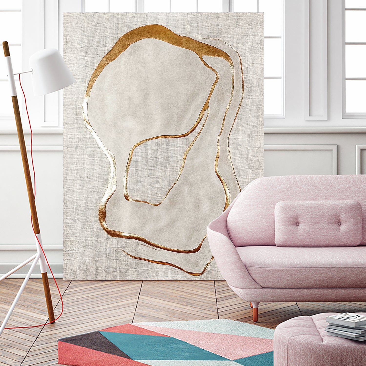 Golden Whispers by Alma on GIANT ART - 5971 illustration