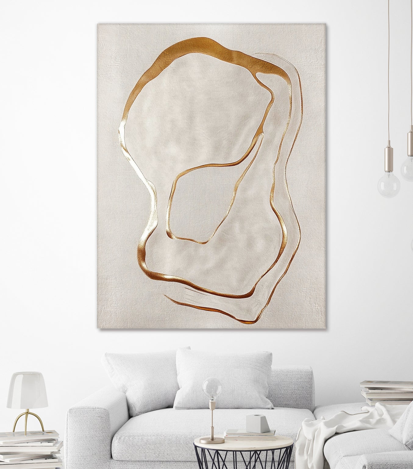 Golden Whispers by Alma on GIANT ART - 5971 illustration