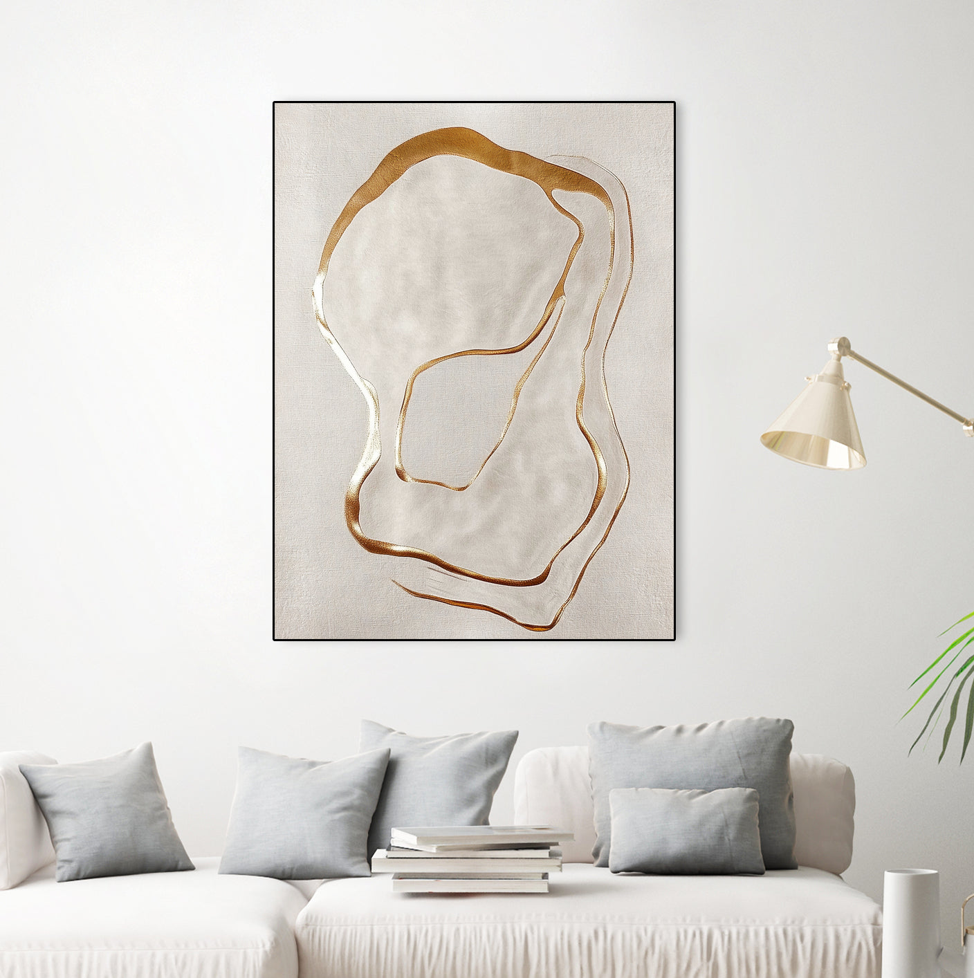 Golden Whispers by Alma on GIANT ART - 5971 illustration