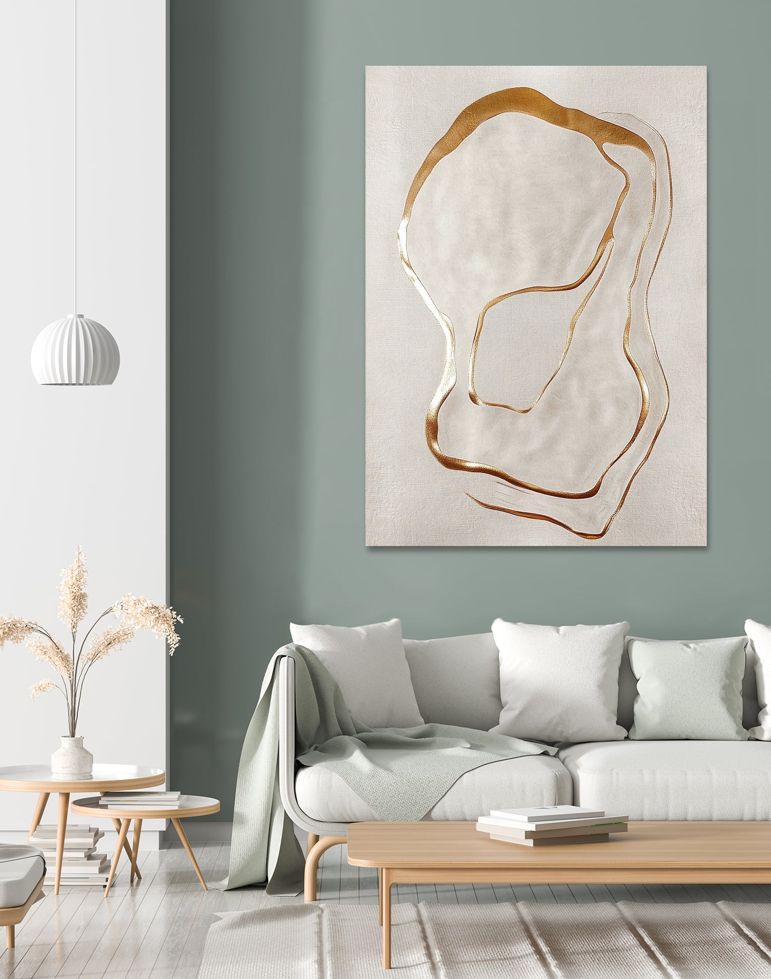 Golden Whispers by Alma on GIANT ART - 5971 illustration