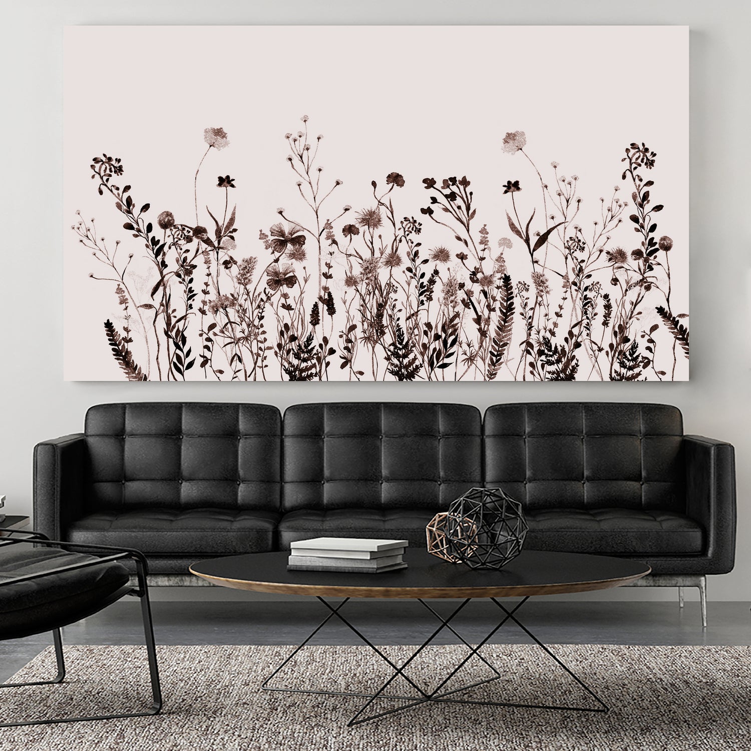 Wildflower Meadow Brown Summer Creme by Monika Strigel on GIANT ART - 15372 photography