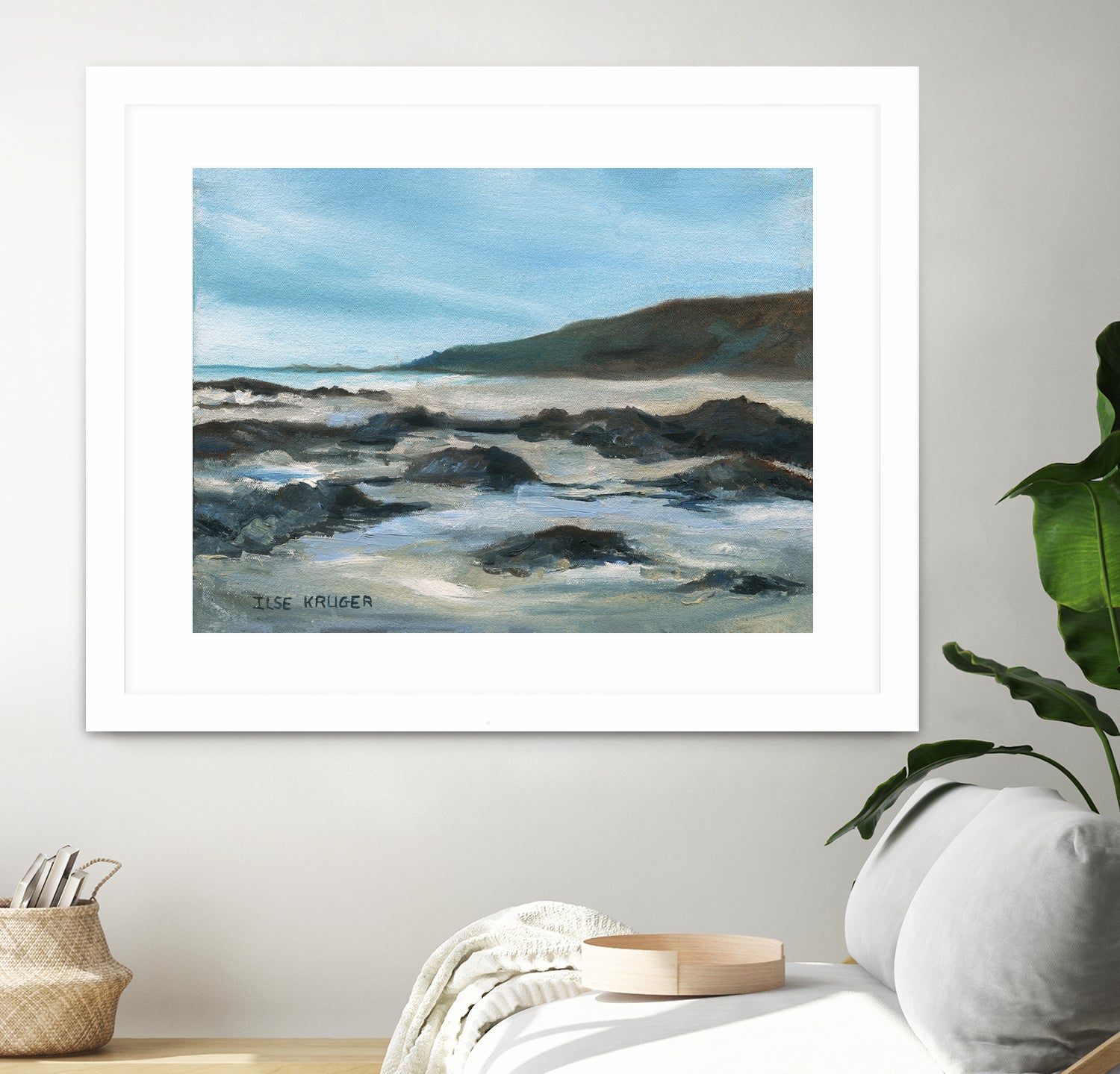 Rocky Shoreline Scene by Ilse Kruger on GIANT ART - 4786 photography