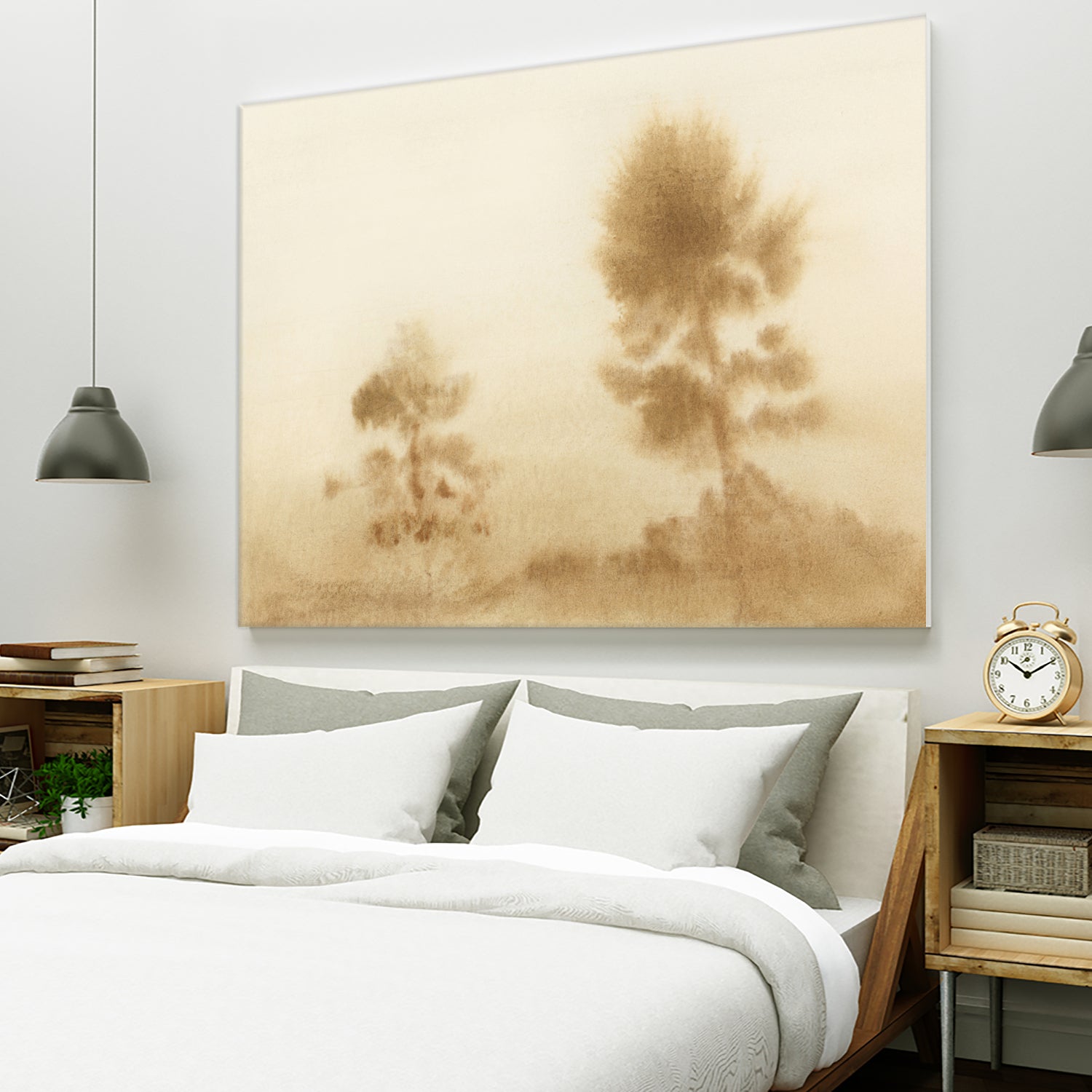 Misty Meadow by Dan Hobday on GIANT ART - outdoor