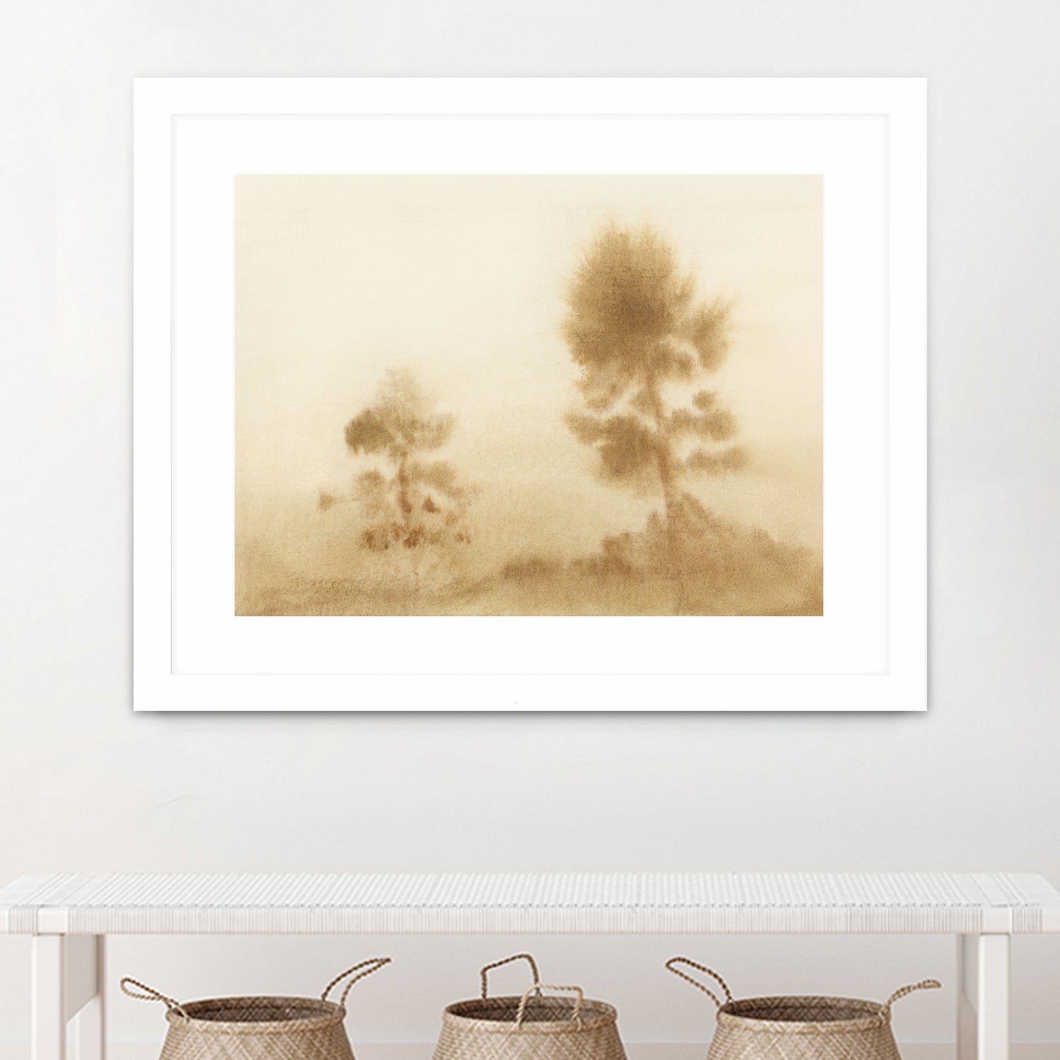 Misty Meadow by Dan Hobday on GIANT ART - outdoor