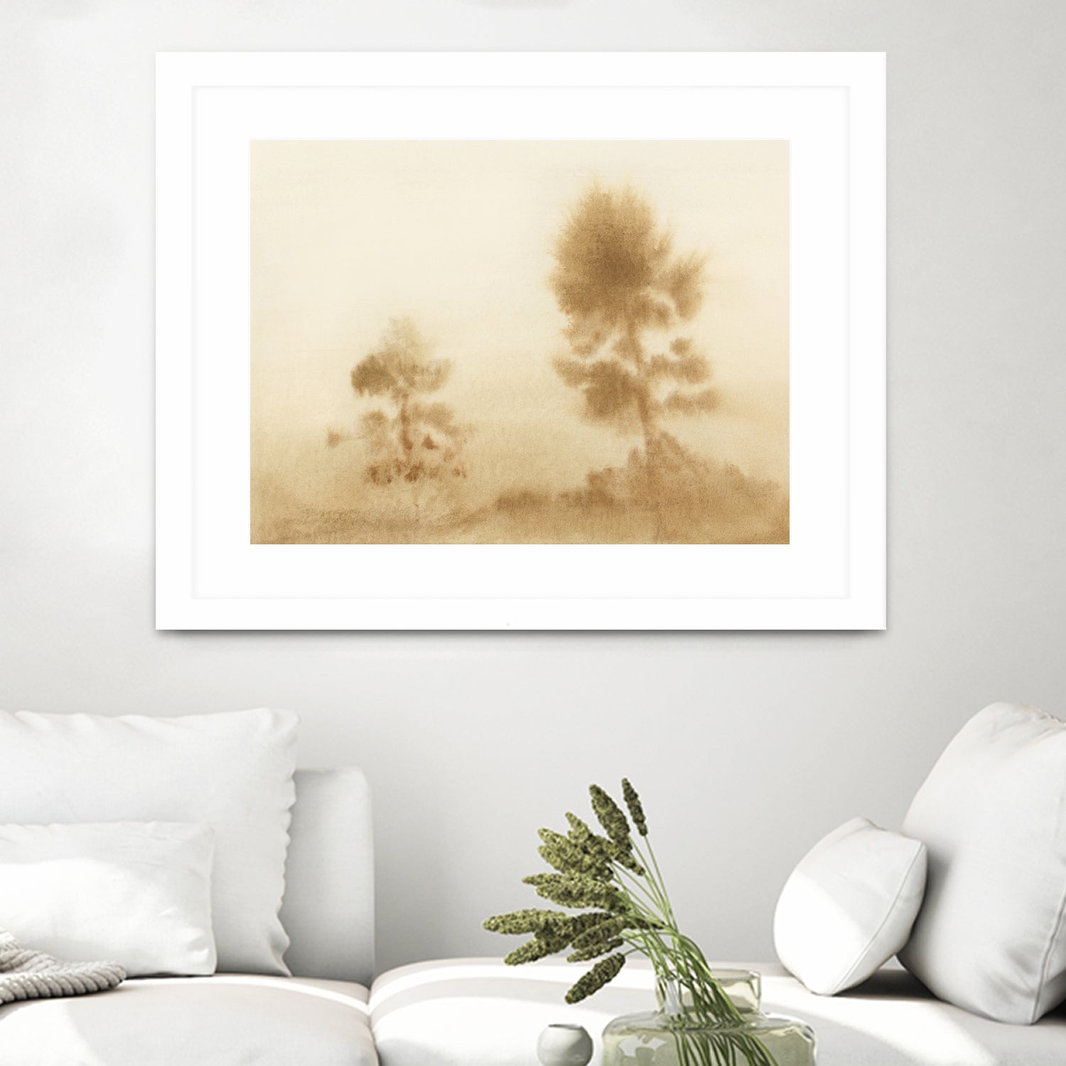 Misty Meadow by Dan Hobday on GIANT ART - outdoor