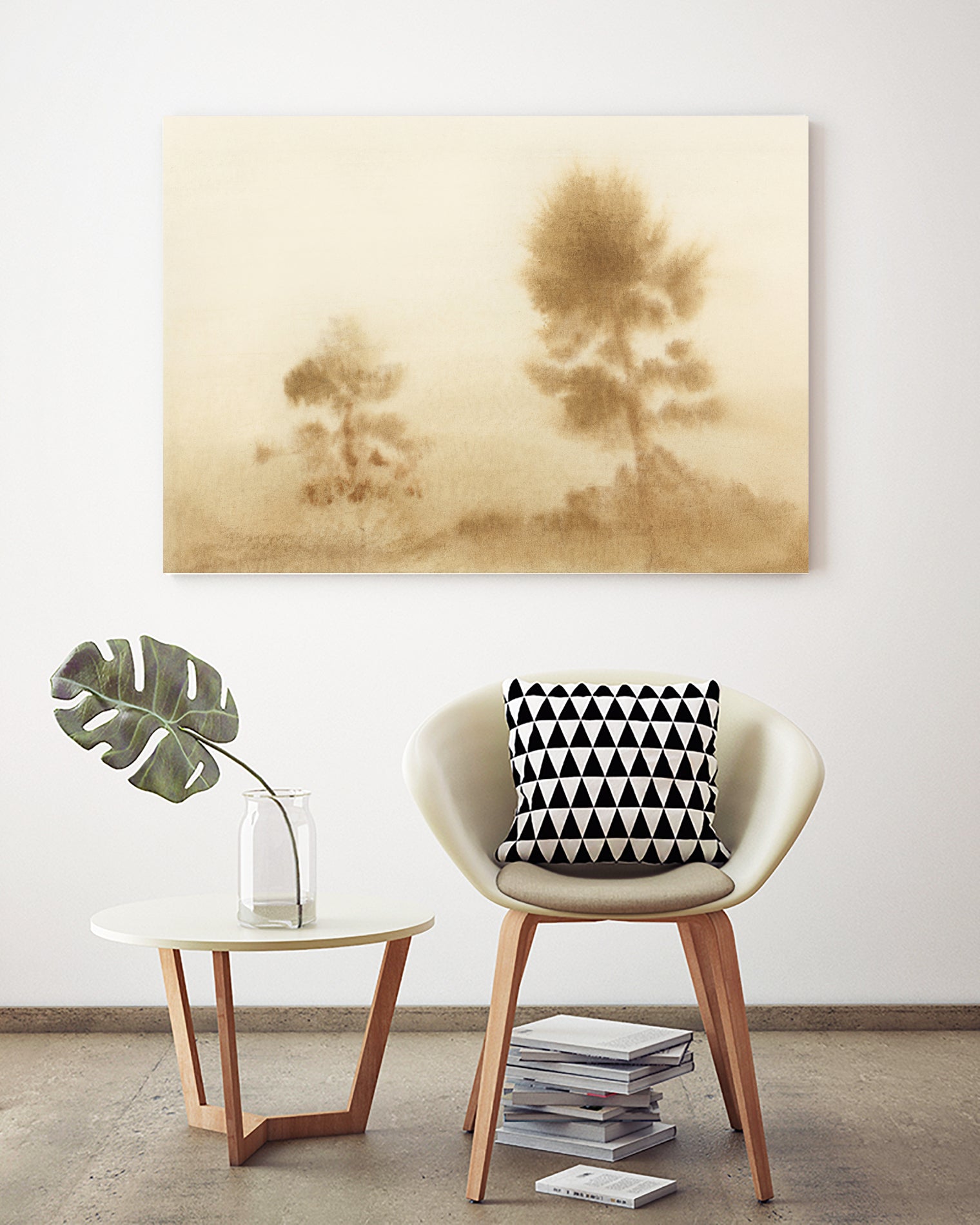 Misty Meadow by Dan Hobday on GIANT ART - outdoor