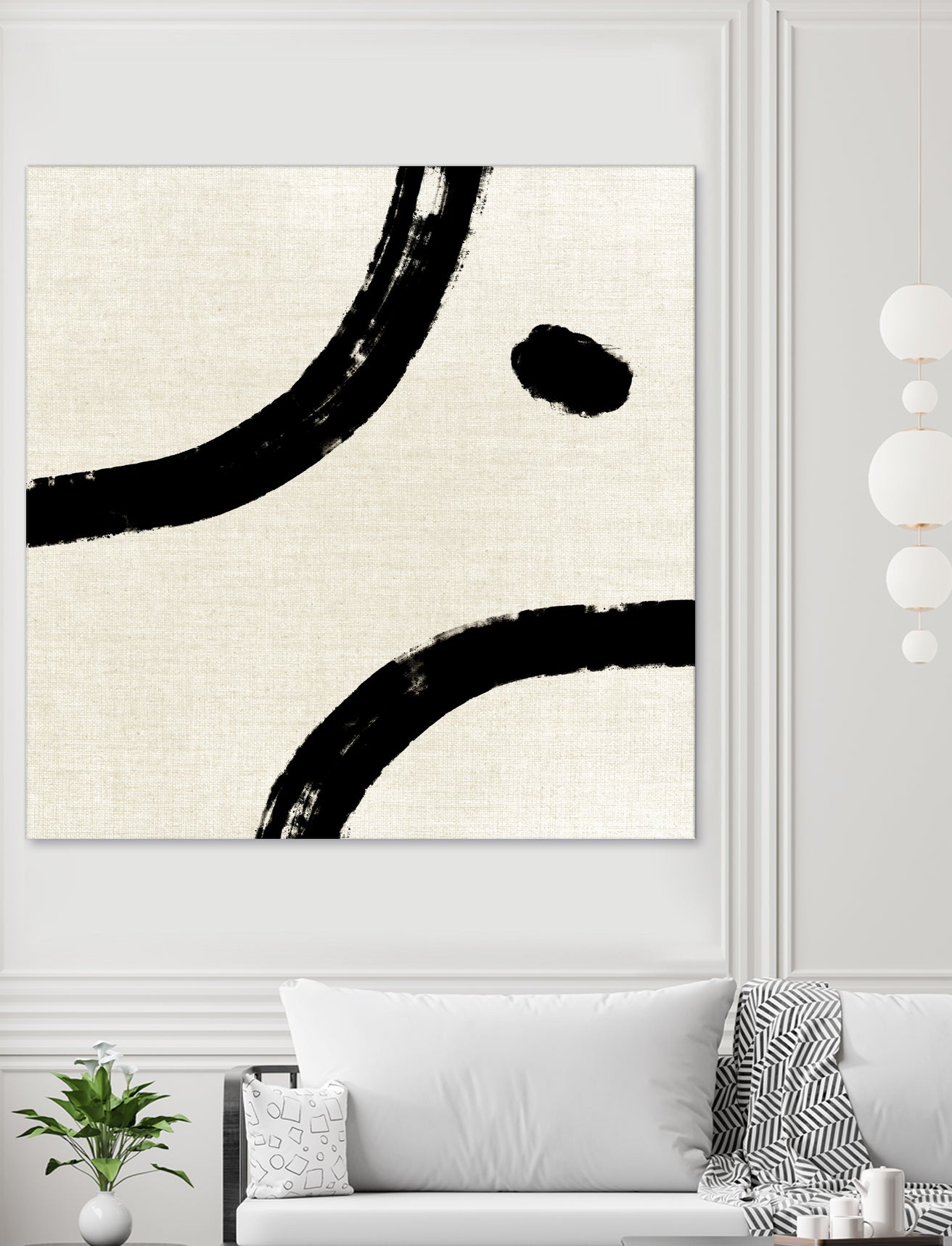 Abstract Minimal lines by Imaginative on GIANT ART - 10800 illustration