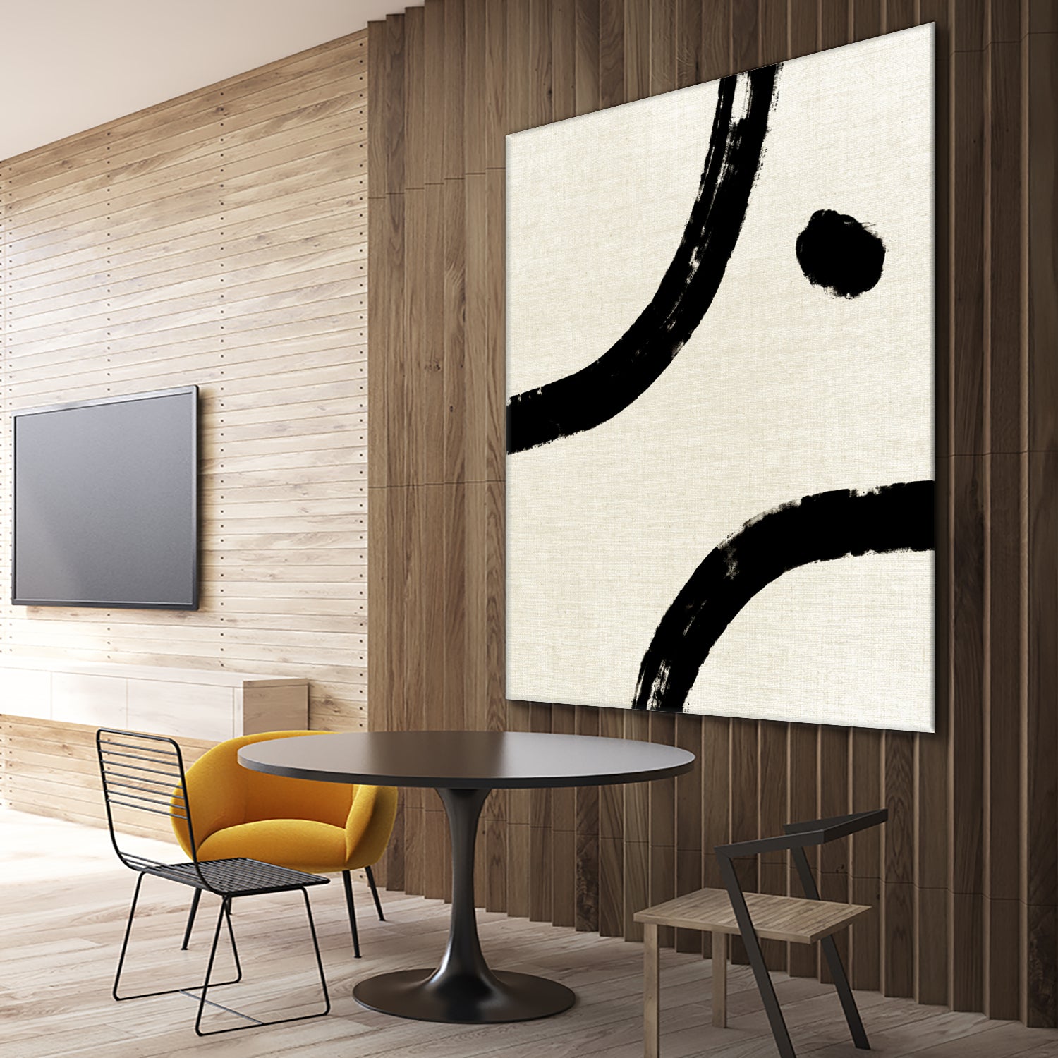 Abstract Minimal lines by Imaginative on GIANT ART - 10800 illustration