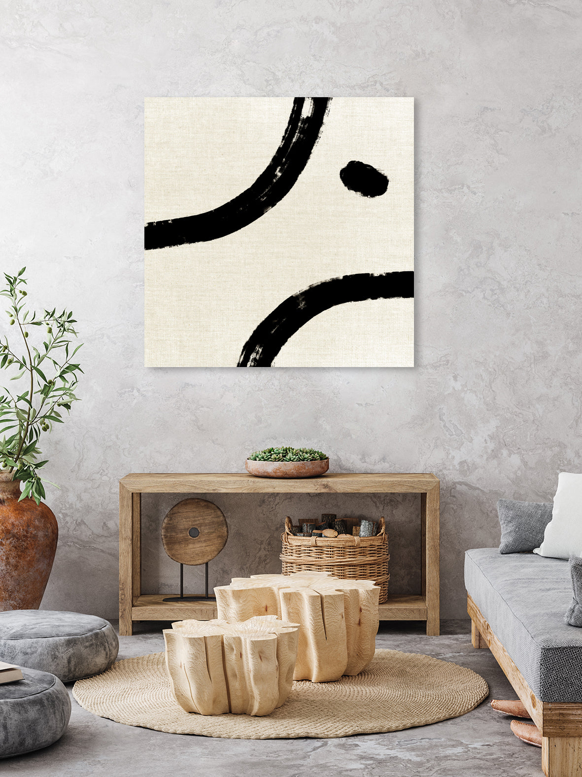 Abstract Minimal lines by Imaginative on GIANT ART - 10800 illustration