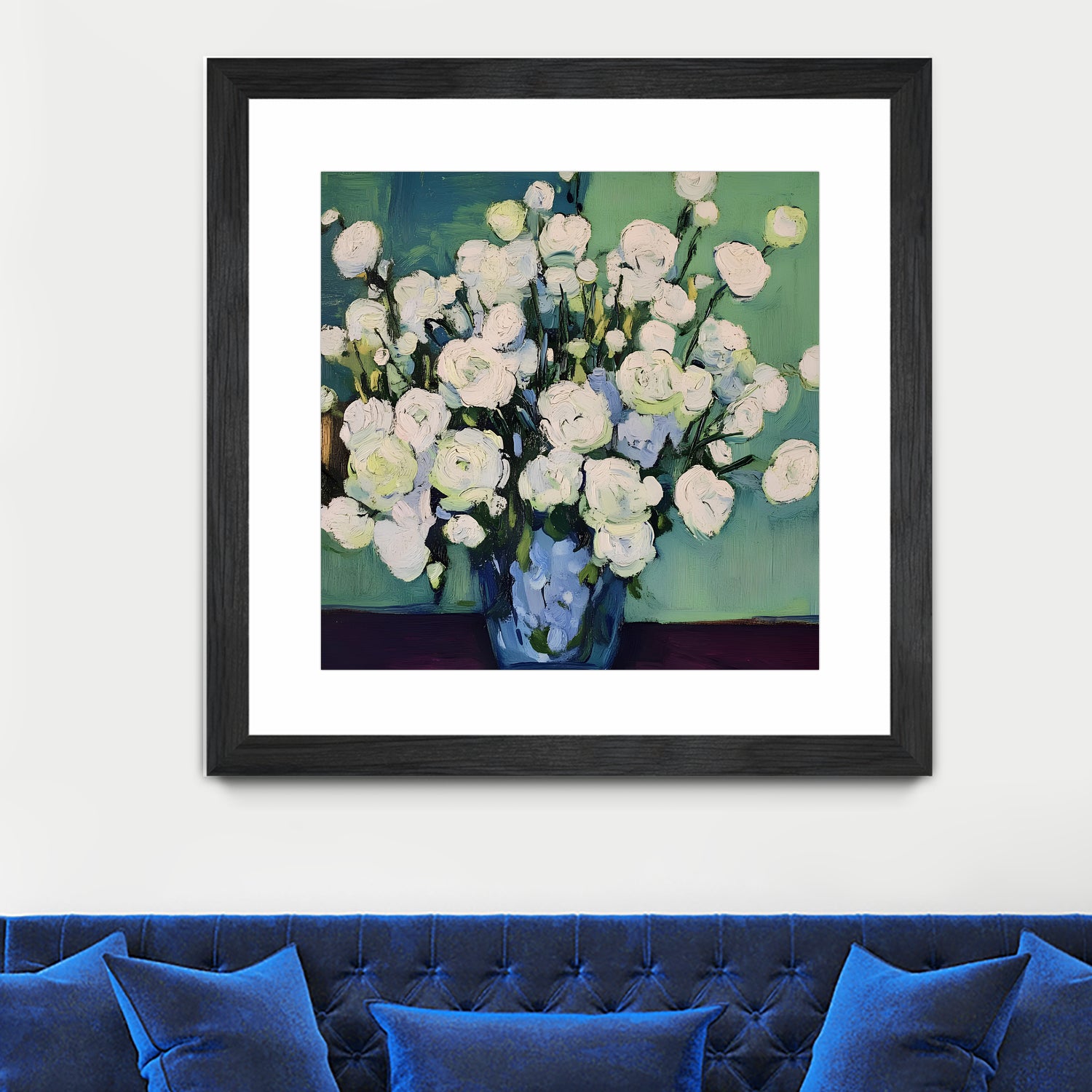 White Roses by Avanesova Elena on GIANT ART - white roses