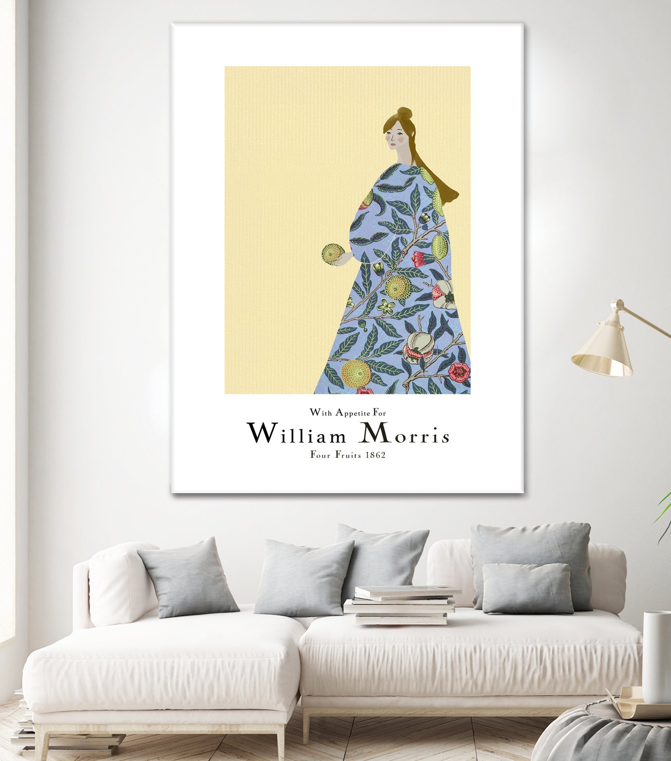 With Appetite For William Morris by Pictufy Studio on GIANT ART - morris figurative morris