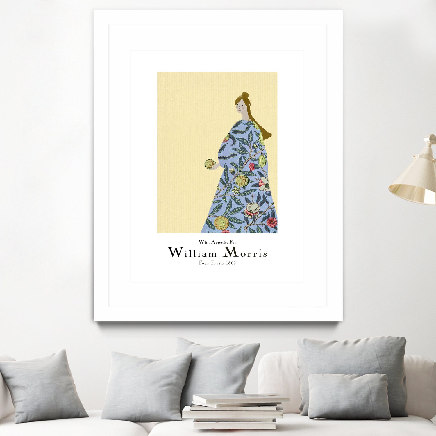 With Appetite For William Morris by Pictufy Studio on GIANT ART - morris figurative morris