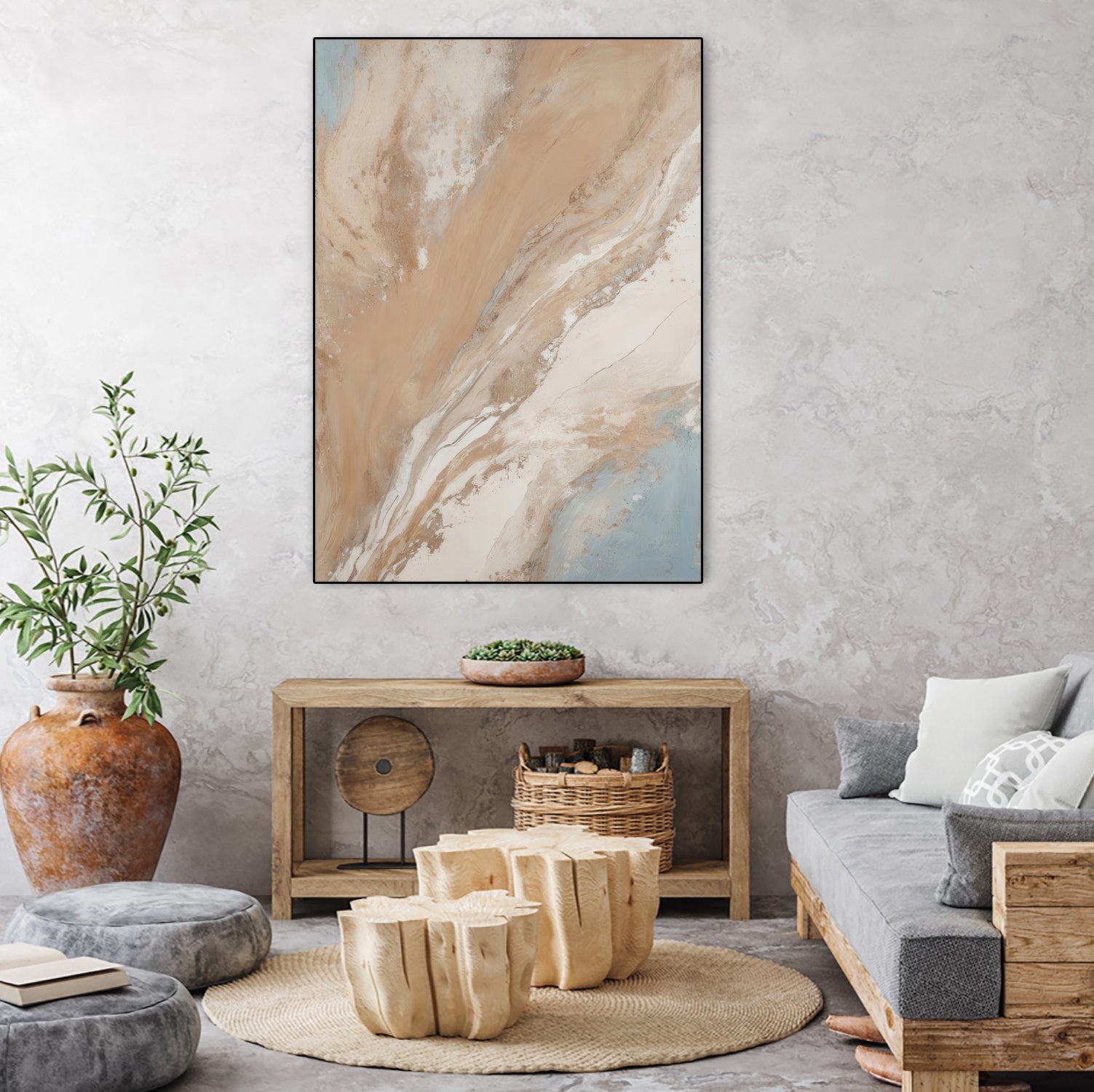 River of the Ancient by Alpenglow Workshop on GIANT ART - abstract