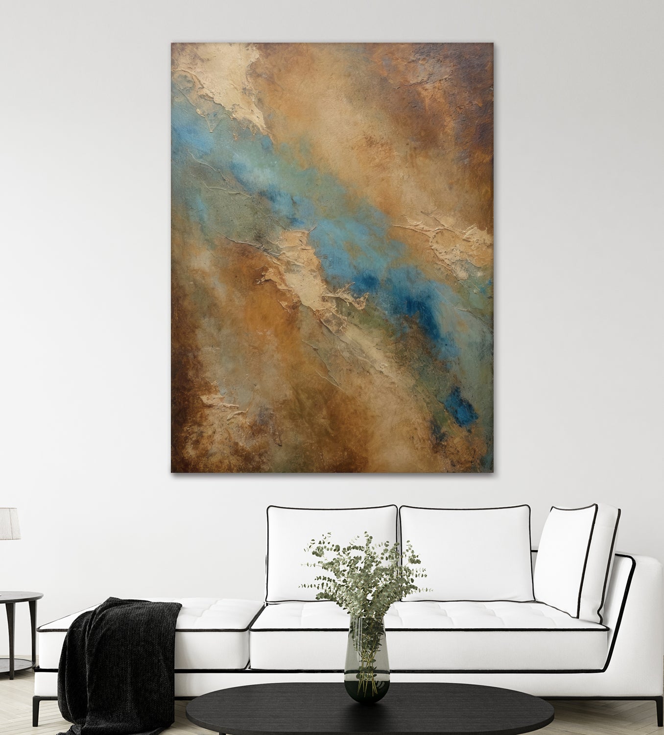 River Through the Desert by Alpenglow Workshop on GIANT ART - abstract