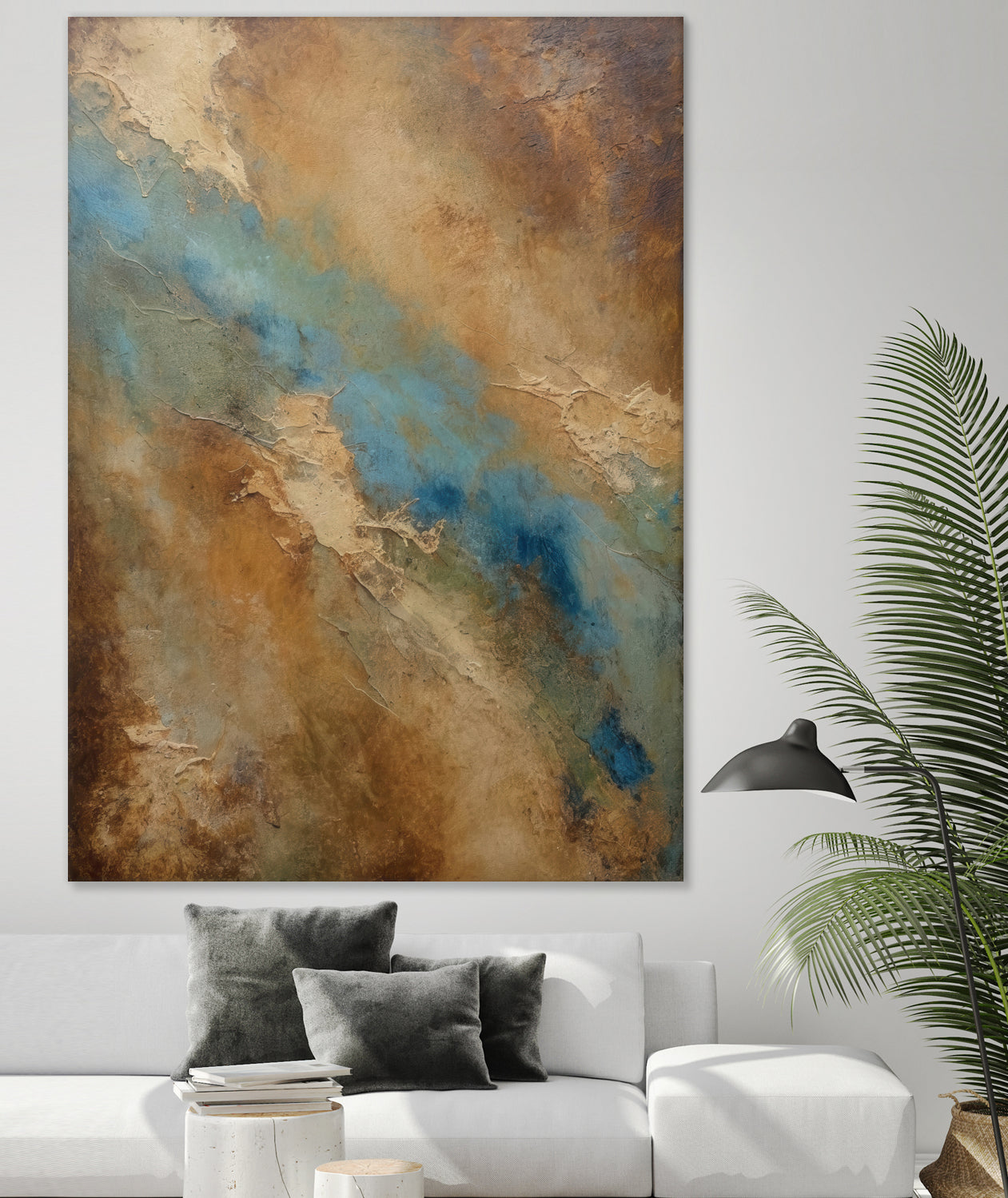 River Through the Desert by Alpenglow Workshop on GIANT ART - abstract