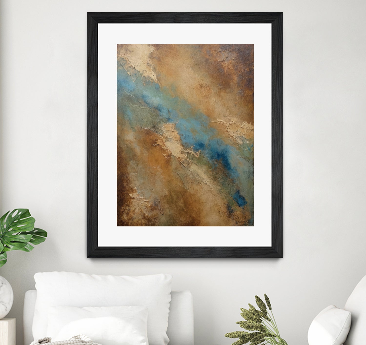 River Through the Desert by Alpenglow Workshop on GIANT ART - abstract