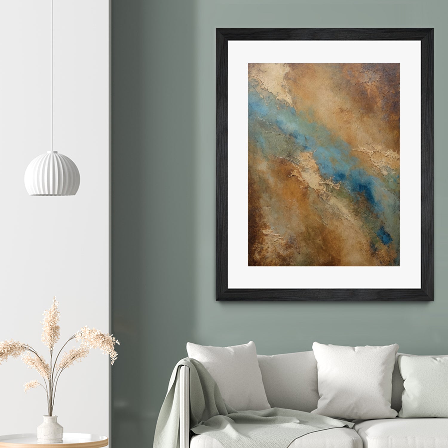 River Through the Desert by Alpenglow Workshop on GIANT ART - abstract