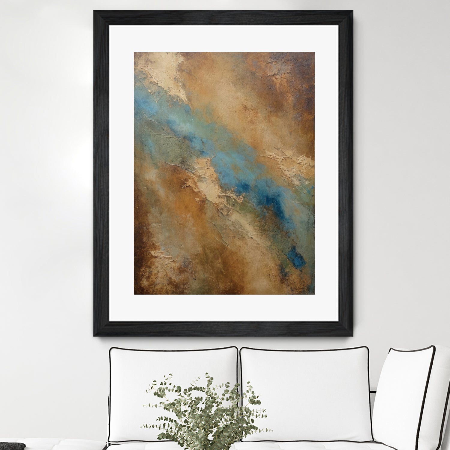 River Through the Desert by Alpenglow Workshop on GIANT ART - abstract