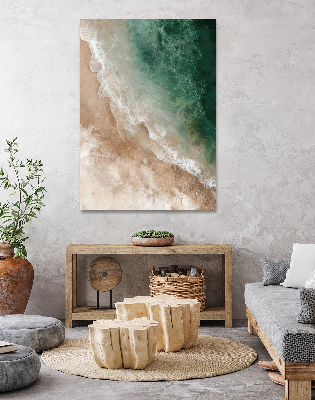 Western Shore by Alpenglow Workshop on GIANT ART - abstract