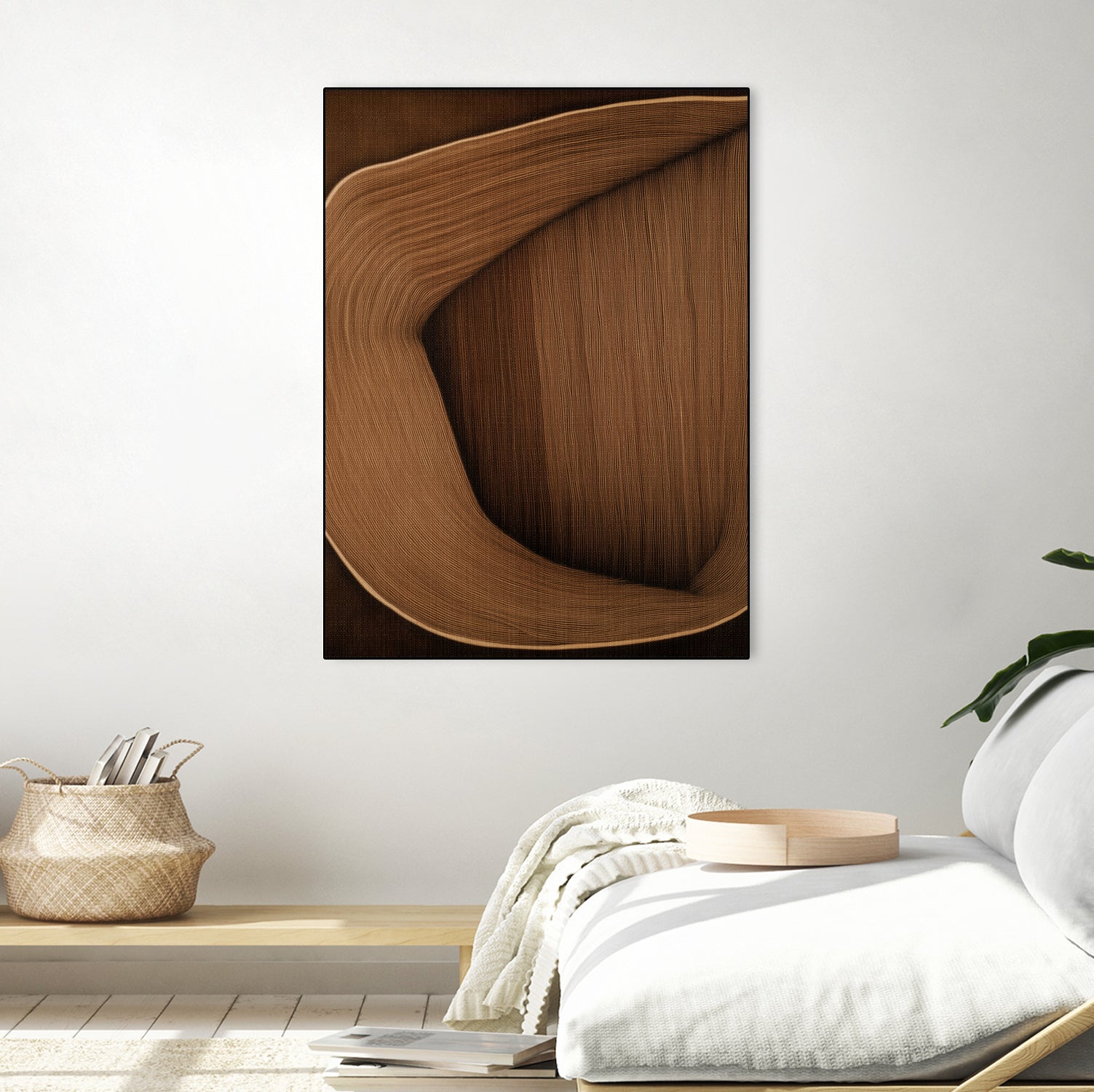 Caramel lines I by Alma on GIANT ART - 6223 photography