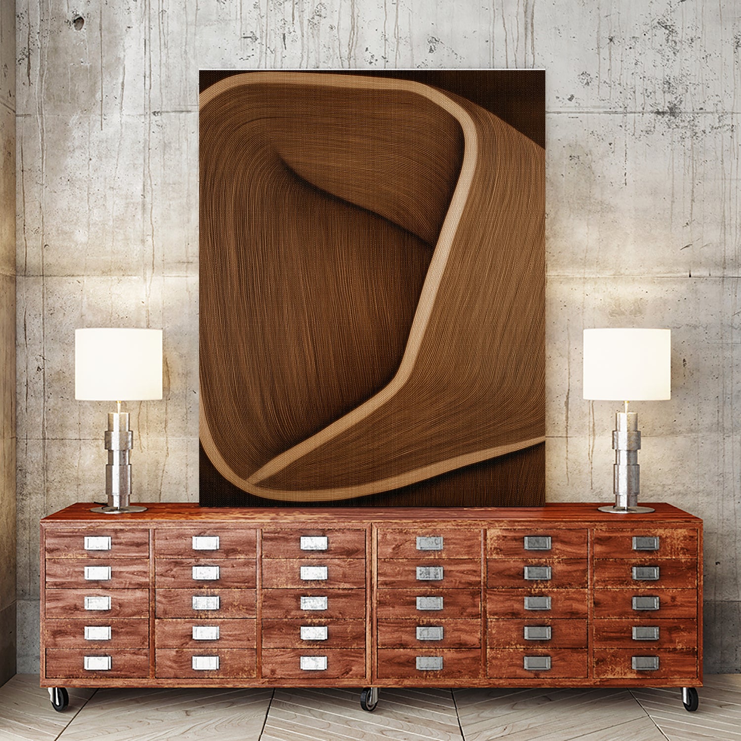 Caramel lines II by Alma on GIANT ART - 6223 photography