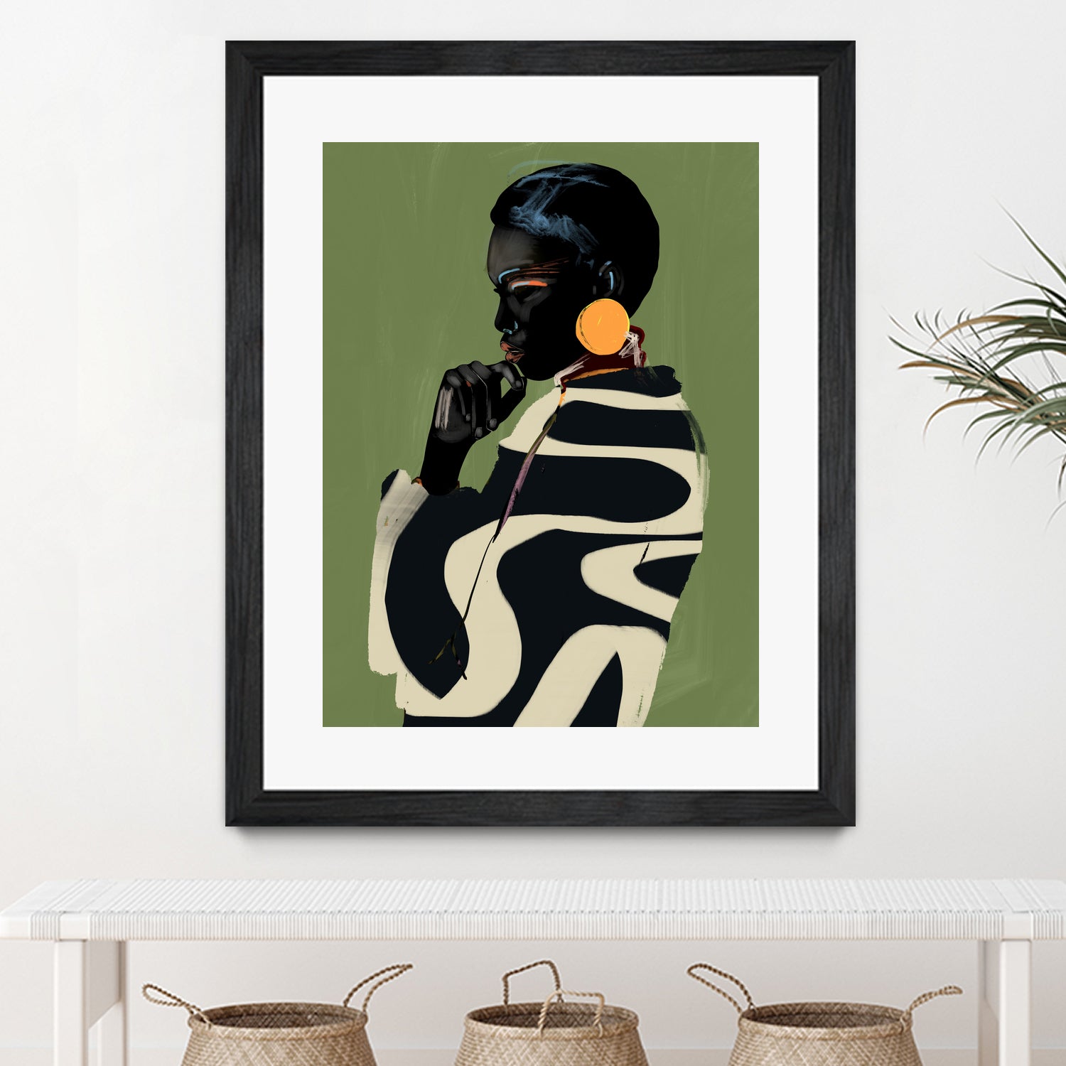 Bold Contemplation by ThingDesign on GIANT ART - illustration modern art