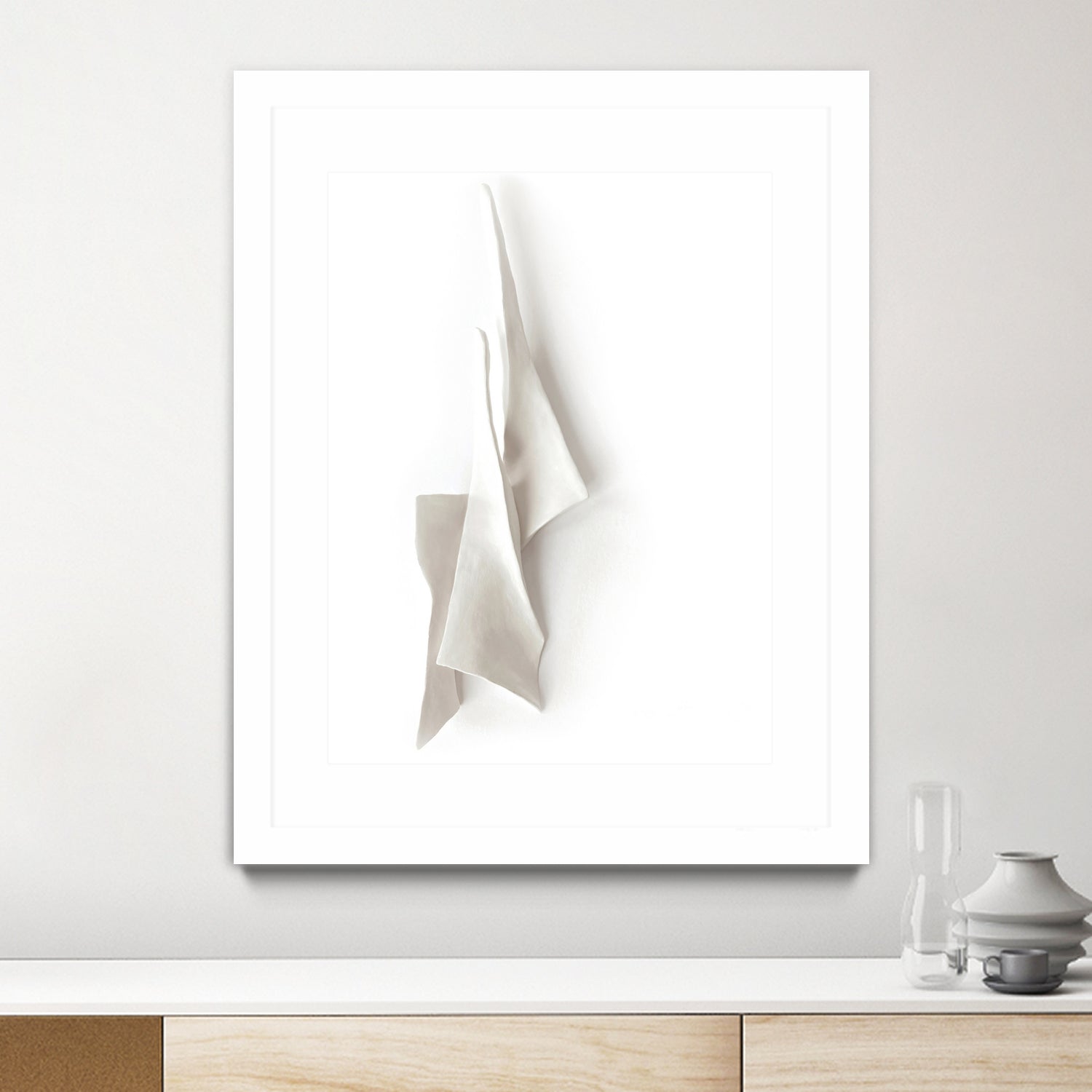 White Elegance by Jenja Braun on GIANT ART - flowers and plants minimalist-art