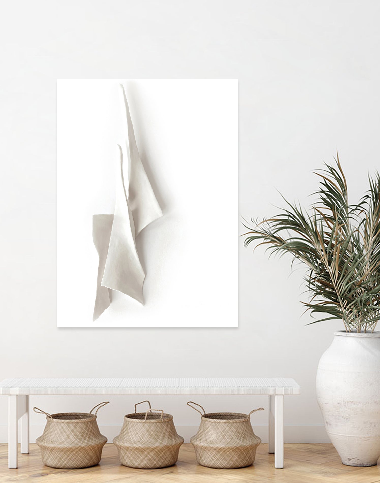 White Elegance by Jenja Braun on GIANT ART - flowers and plants minimalist-art