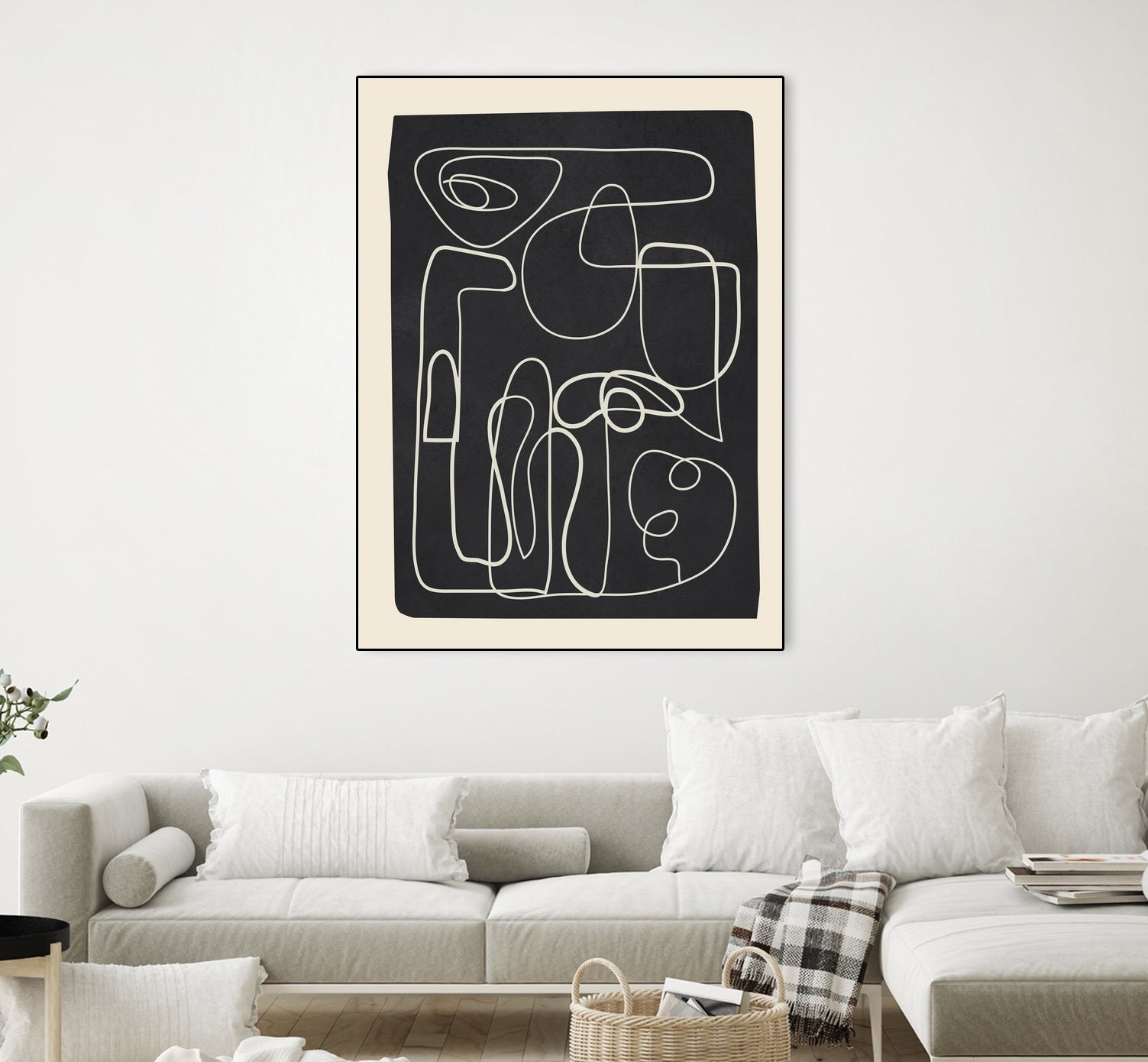 Flowing Lines Maze by City Art on GIANT ART - abstract abstract art print
