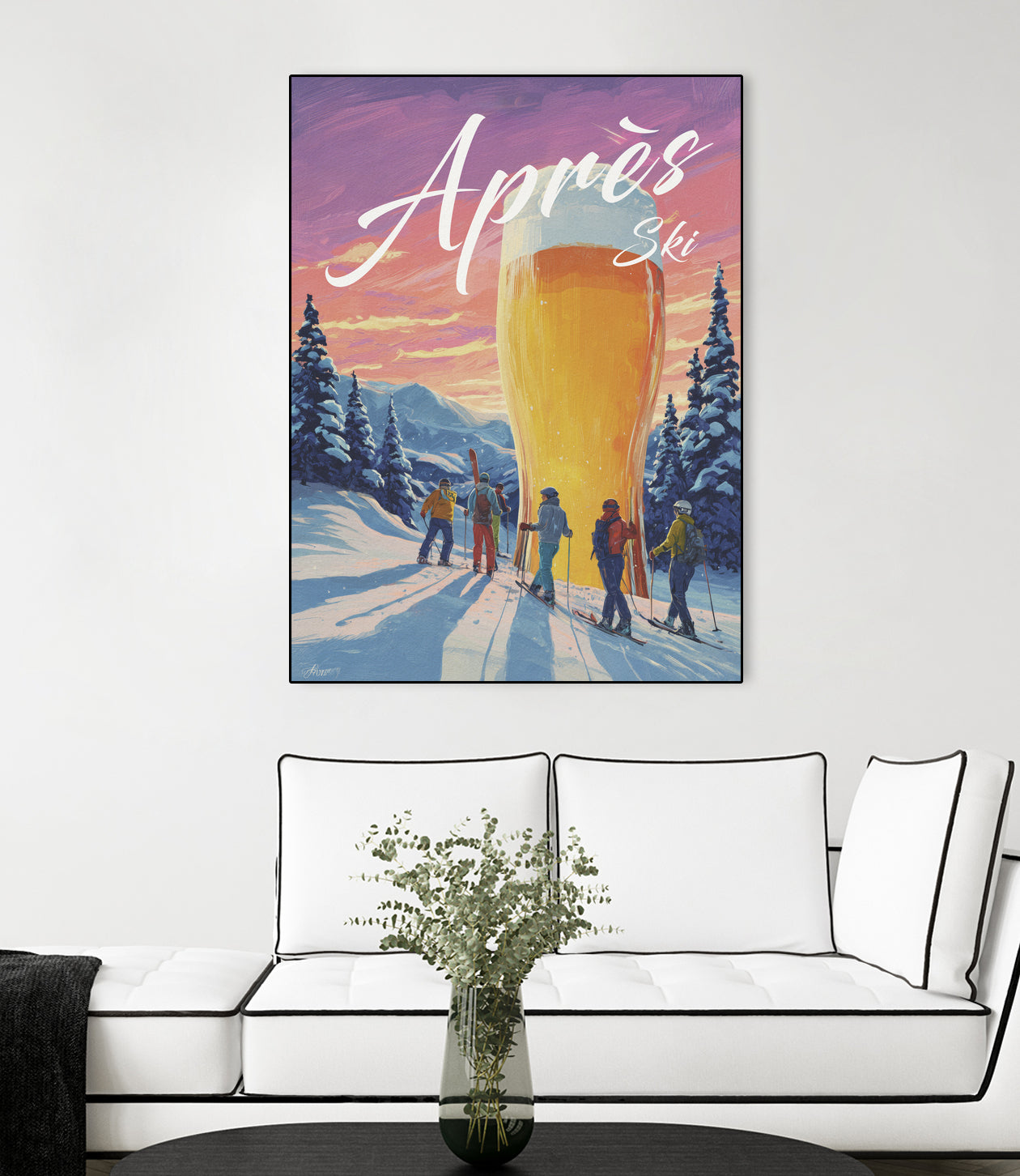 Apres Ski by Andreas Magnusson on GIANT ART - food and drinks ski