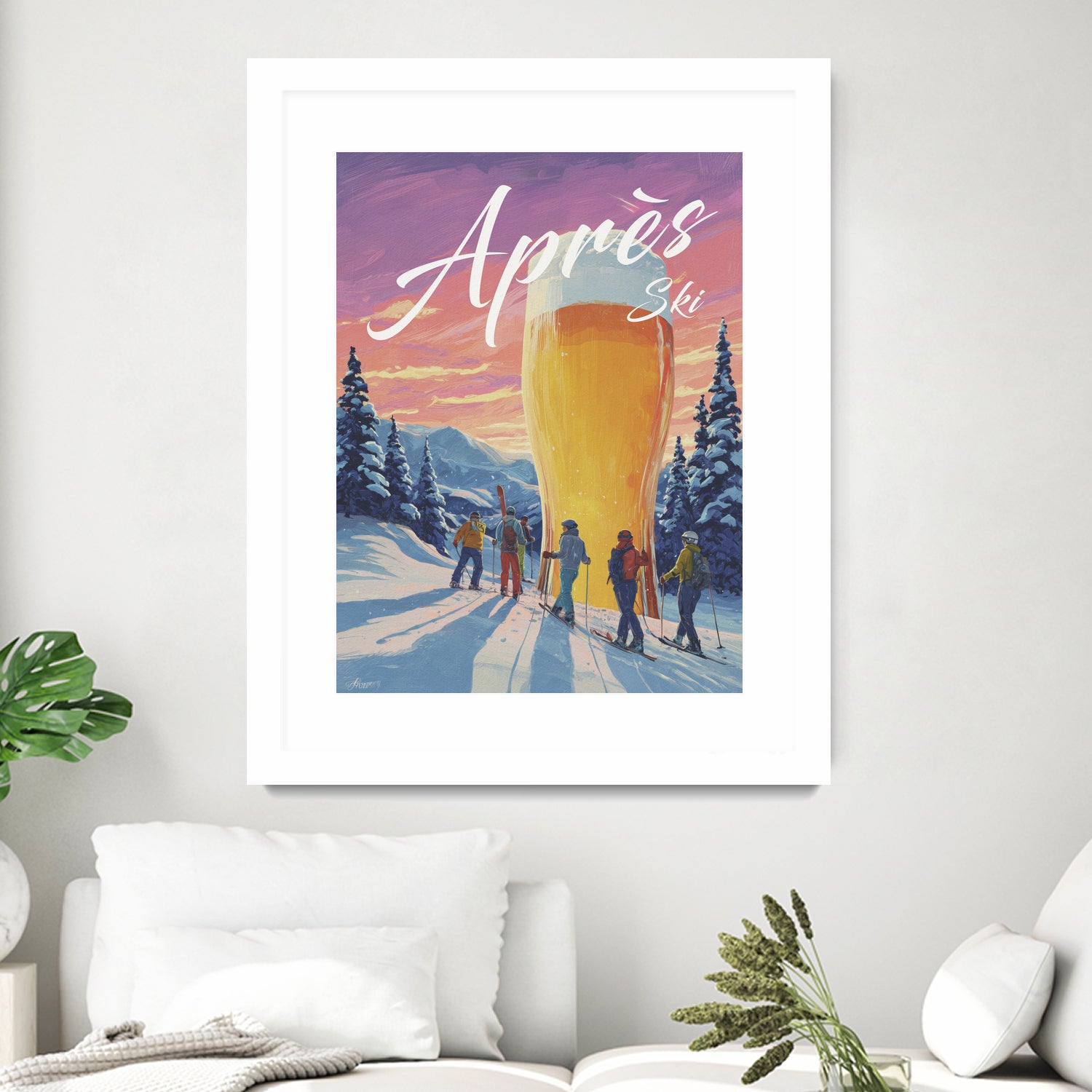 Apres Ski by Andreas Magnusson on GIANT ART - food and drinks ski