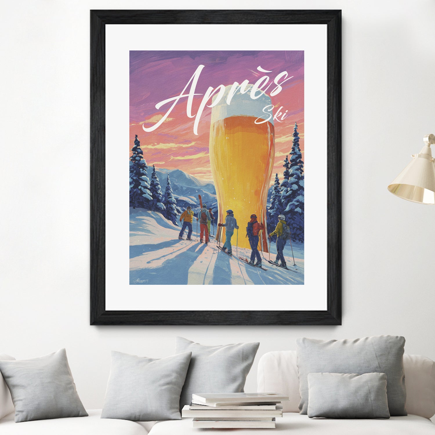 Apres Ski by Andreas Magnusson on GIANT ART - food and drinks ski