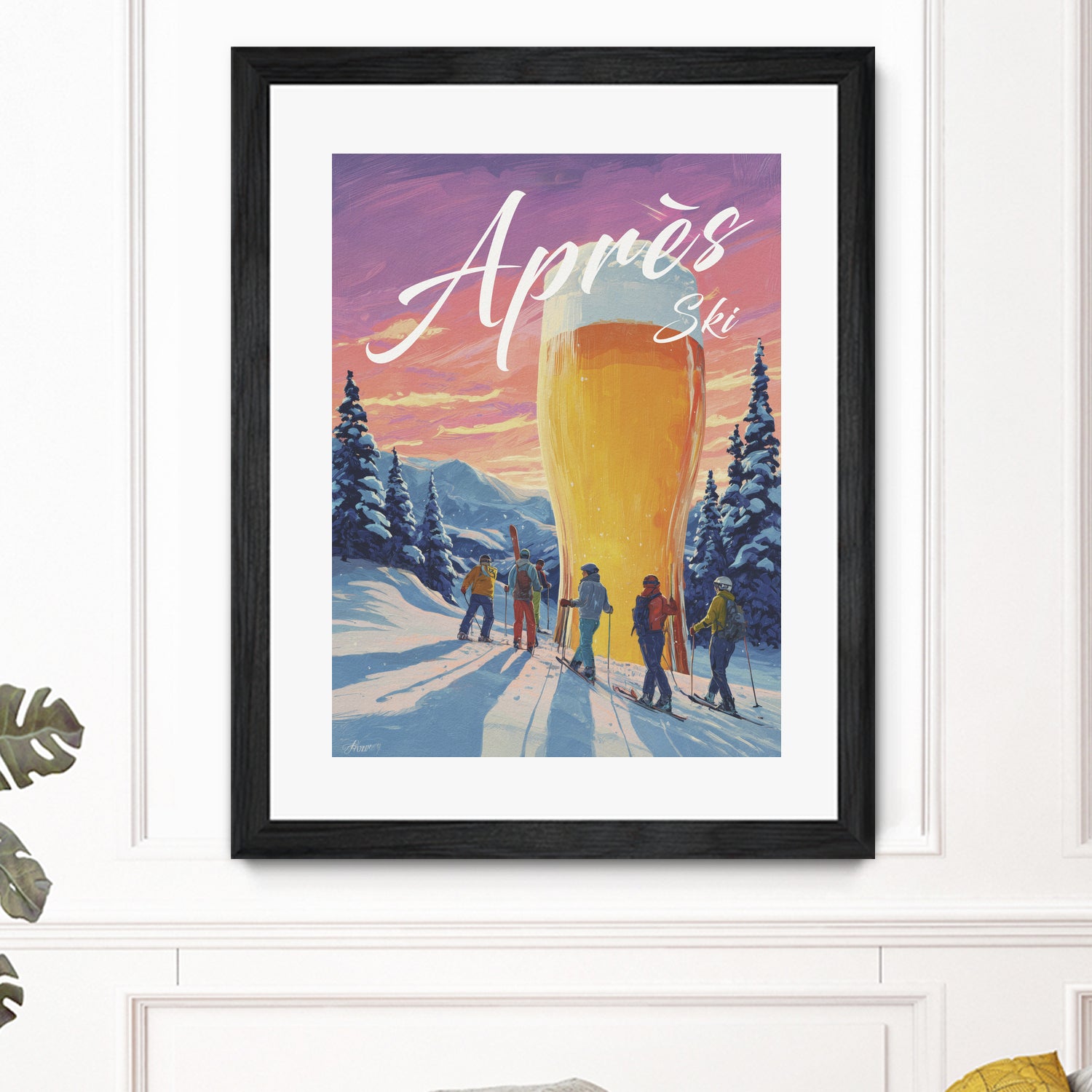 Apres Ski by Andreas Magnusson on GIANT ART - food and drinks ski