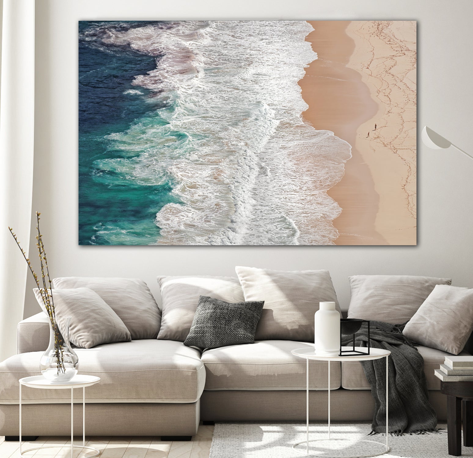 Where the Ocean Ends... by Andreas on GIANT ART - green landscape ocean