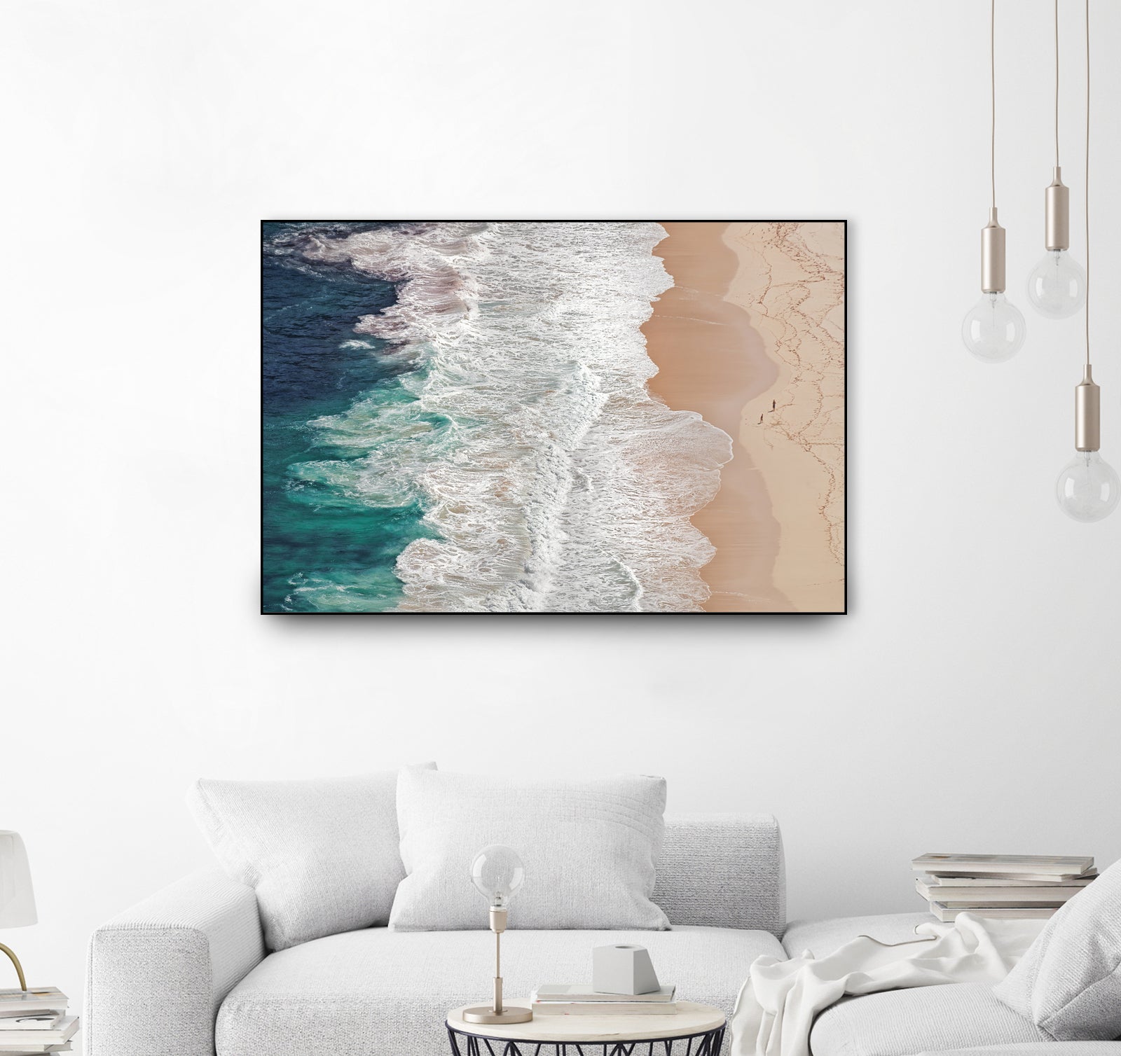 Where the Ocean Ends... by Andreas on GIANT ART - green landscape ocean