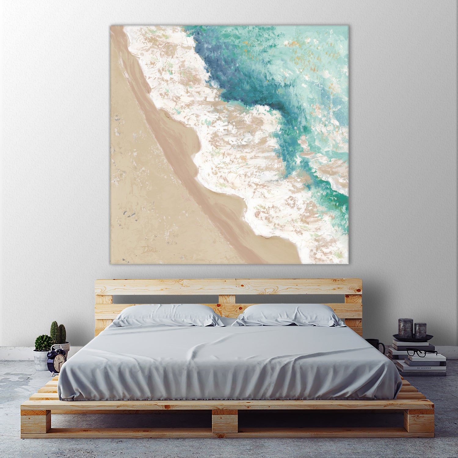 Waves Crashing by Patricia Pinto on GIANT ART - coastal waves