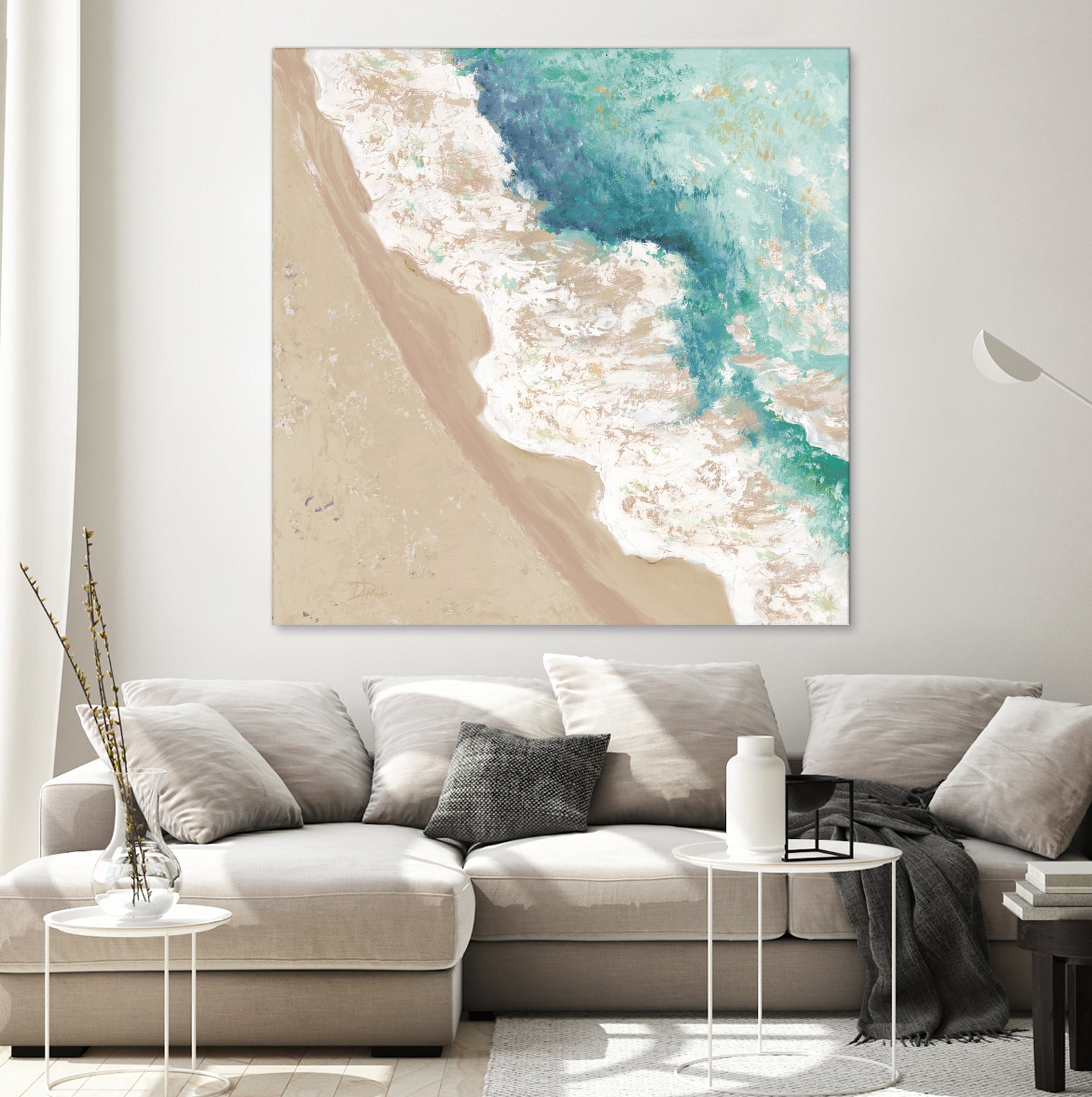 Waves Crashing by Patricia Pinto on GIANT ART - coastal waves