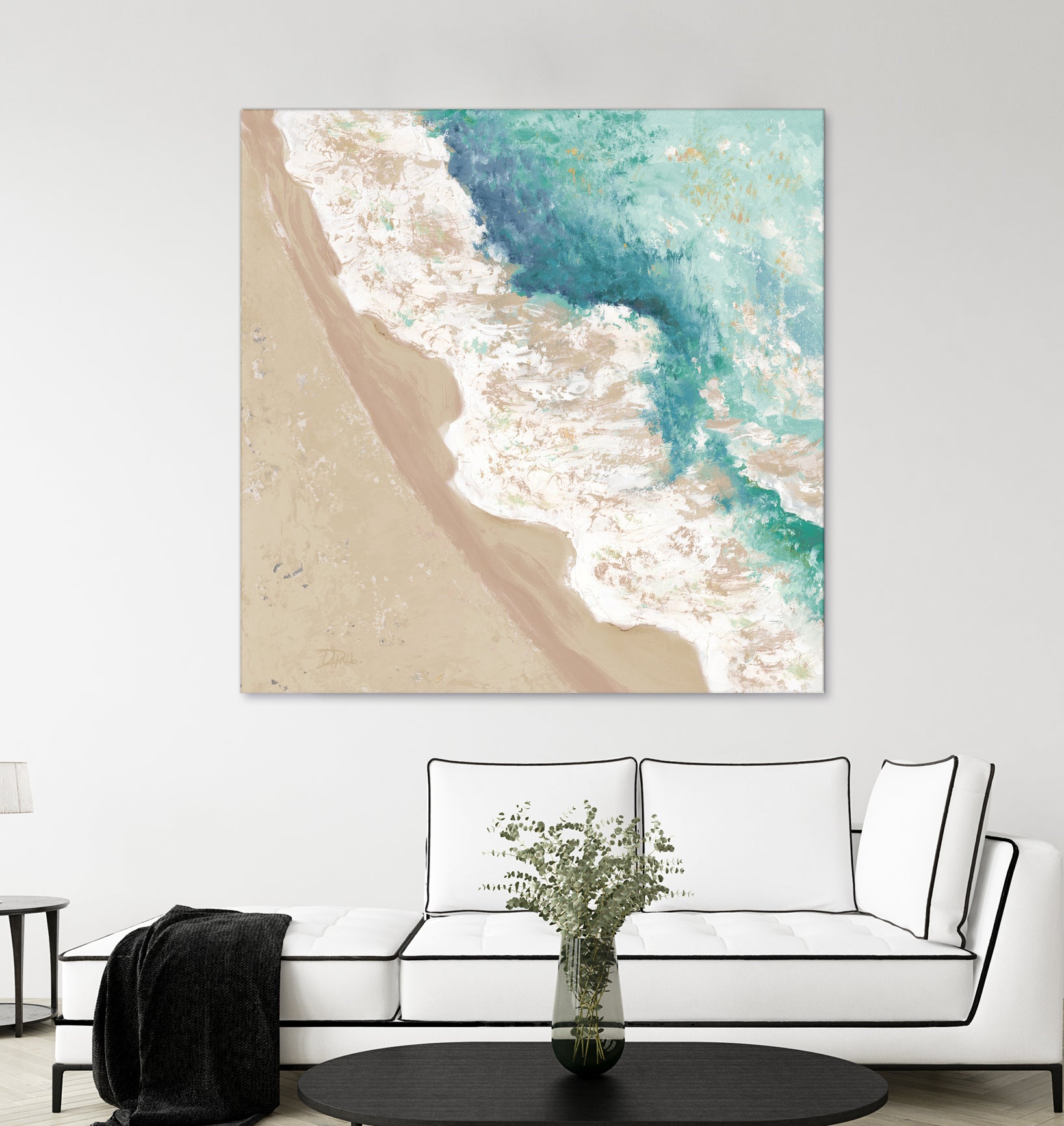 Waves Crashing by Patricia Pinto on GIANT ART - coastal waves