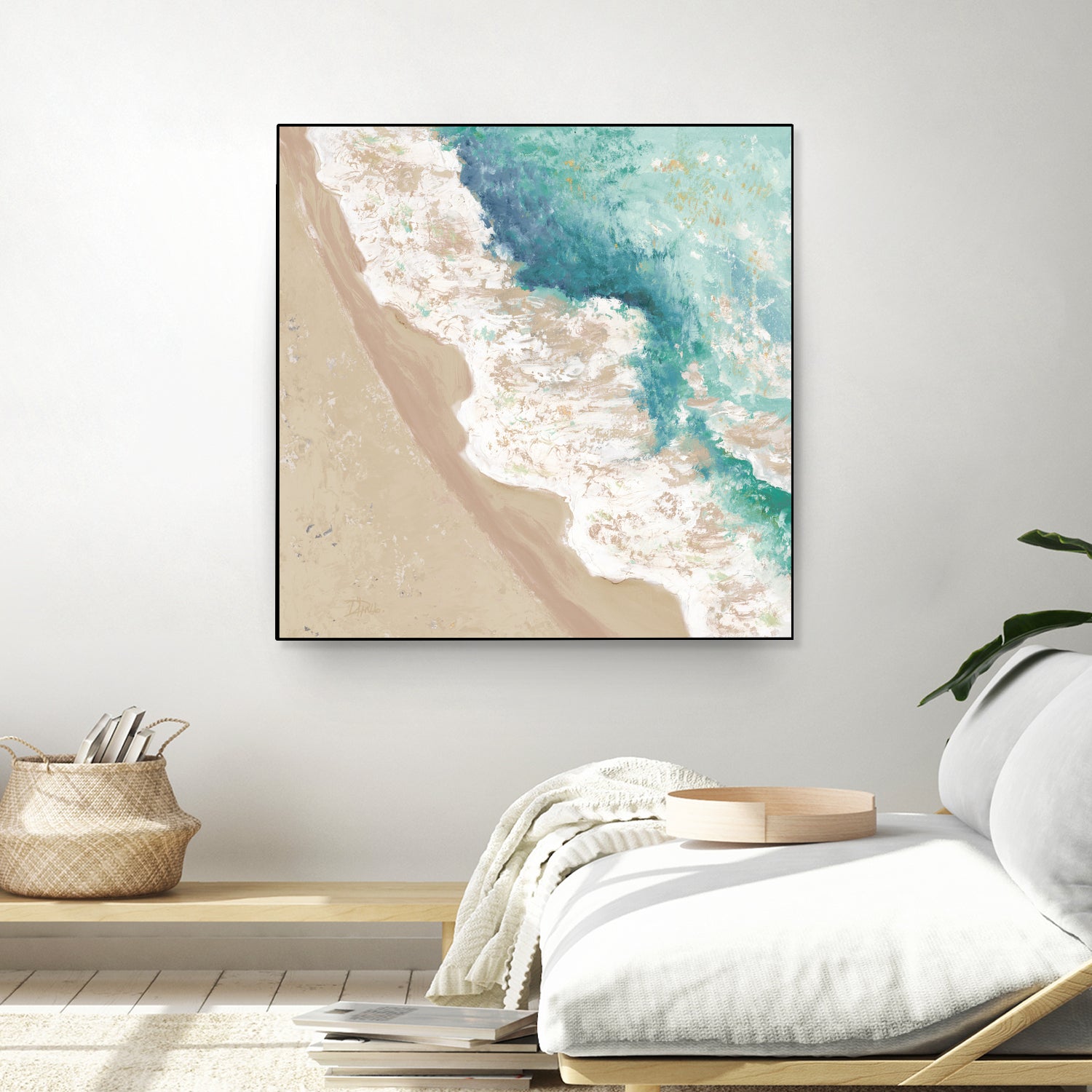 Waves Crashing by Patricia Pinto on GIANT ART - coastal waves