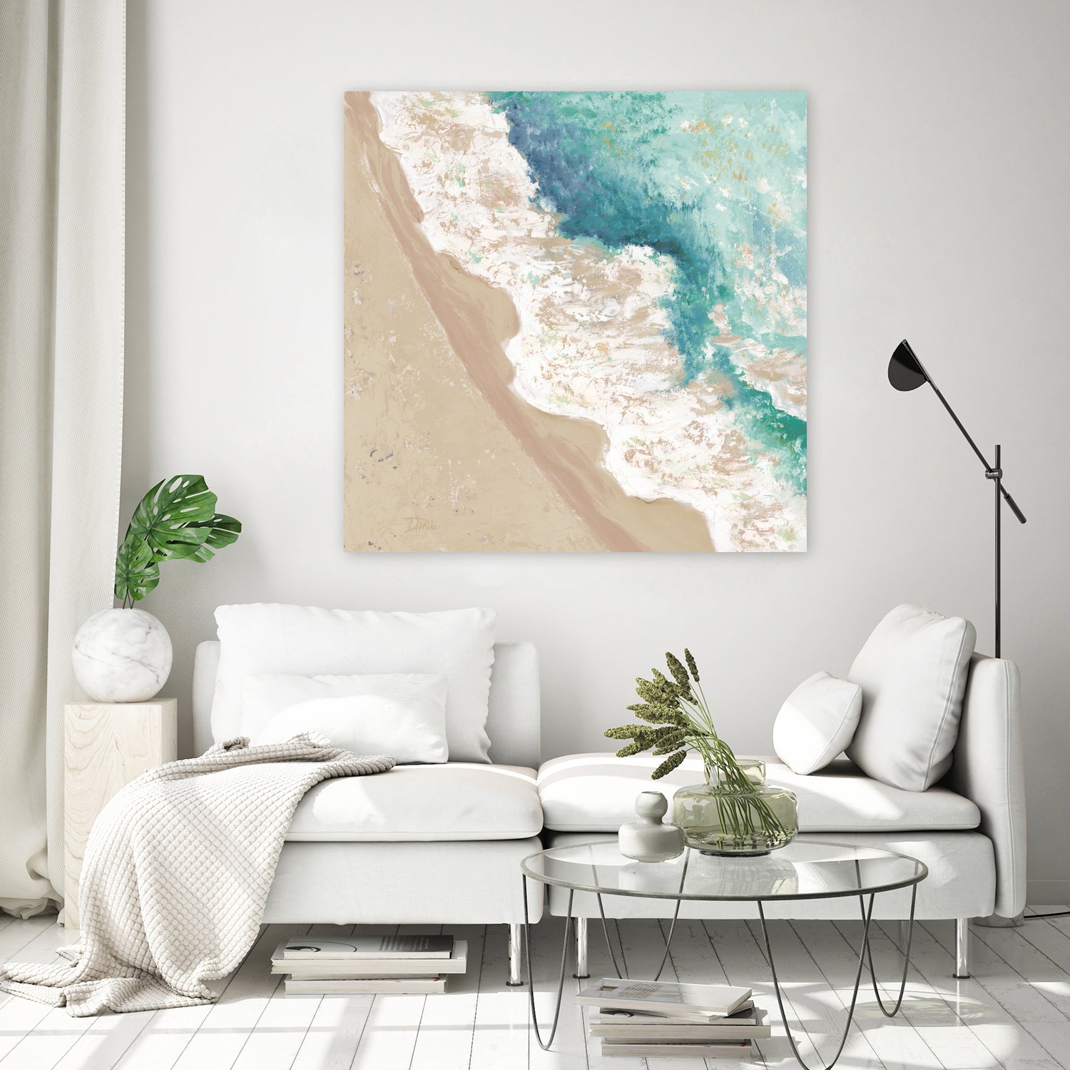 Waves Crashing by Patricia Pinto on GIANT ART - coastal waves