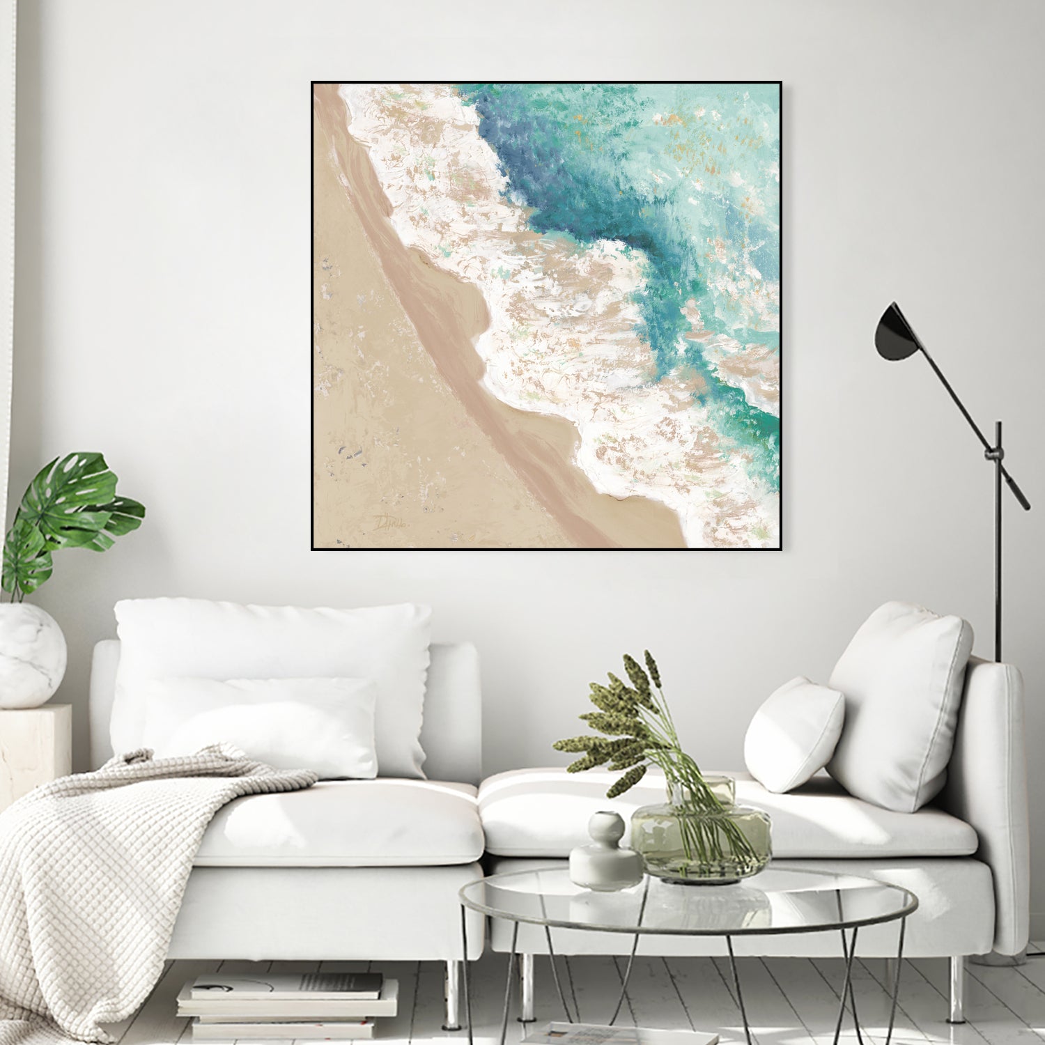 Waves Crashing by Patricia Pinto on GIANT ART - coastal waves