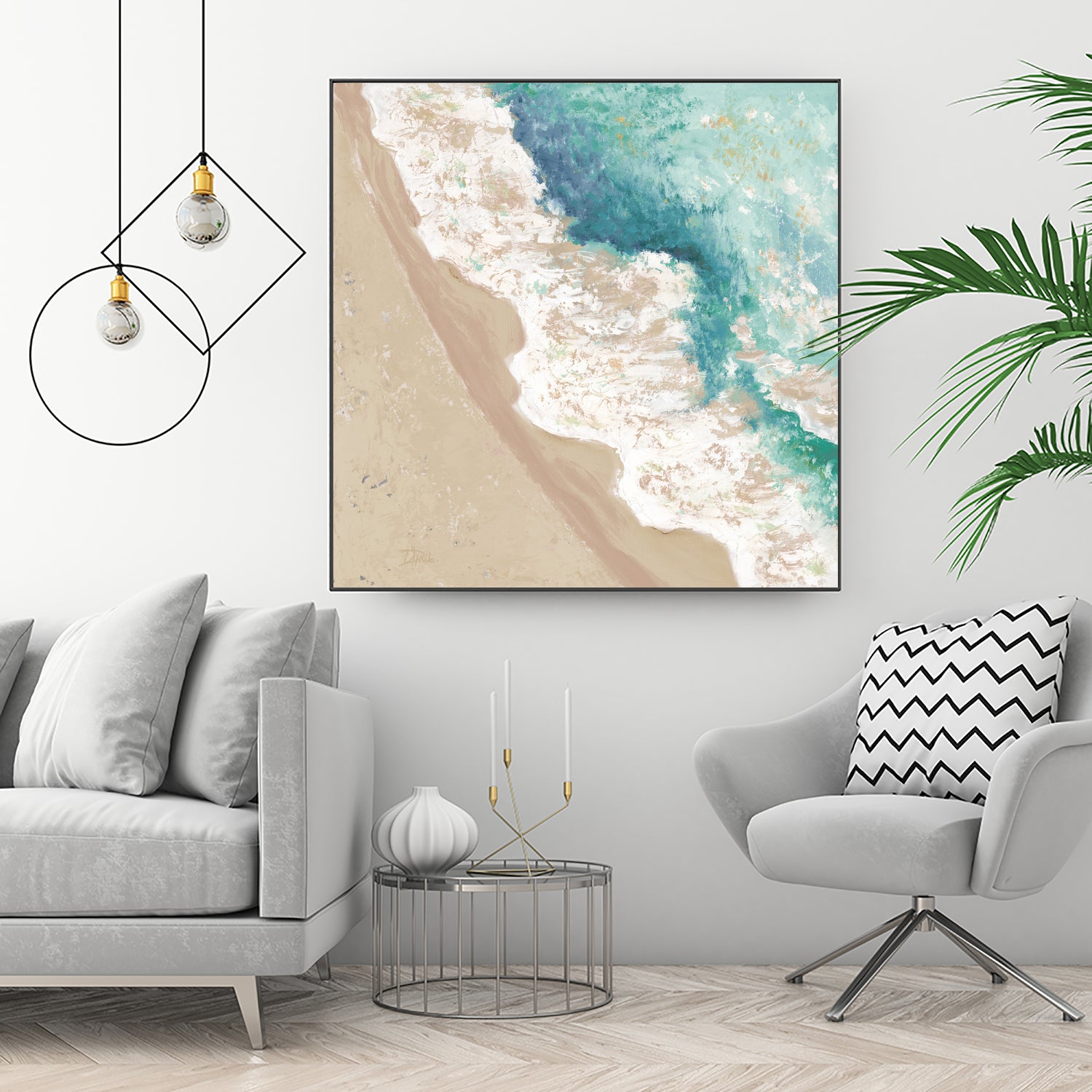 Waves Crashing by Patricia Pinto on GIANT ART - coastal waves