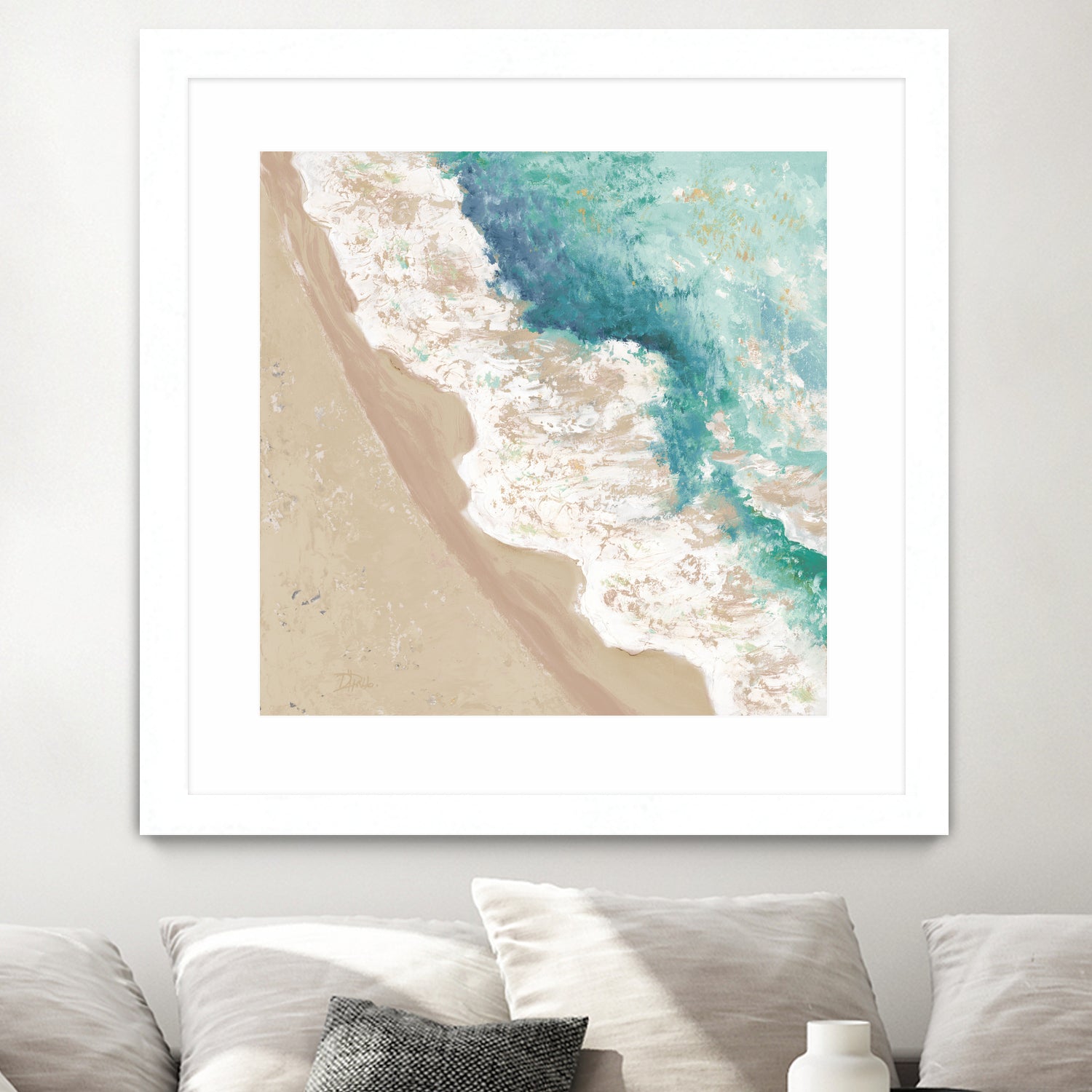 Waves Crashing by Patricia Pinto on GIANT ART - coastal waves