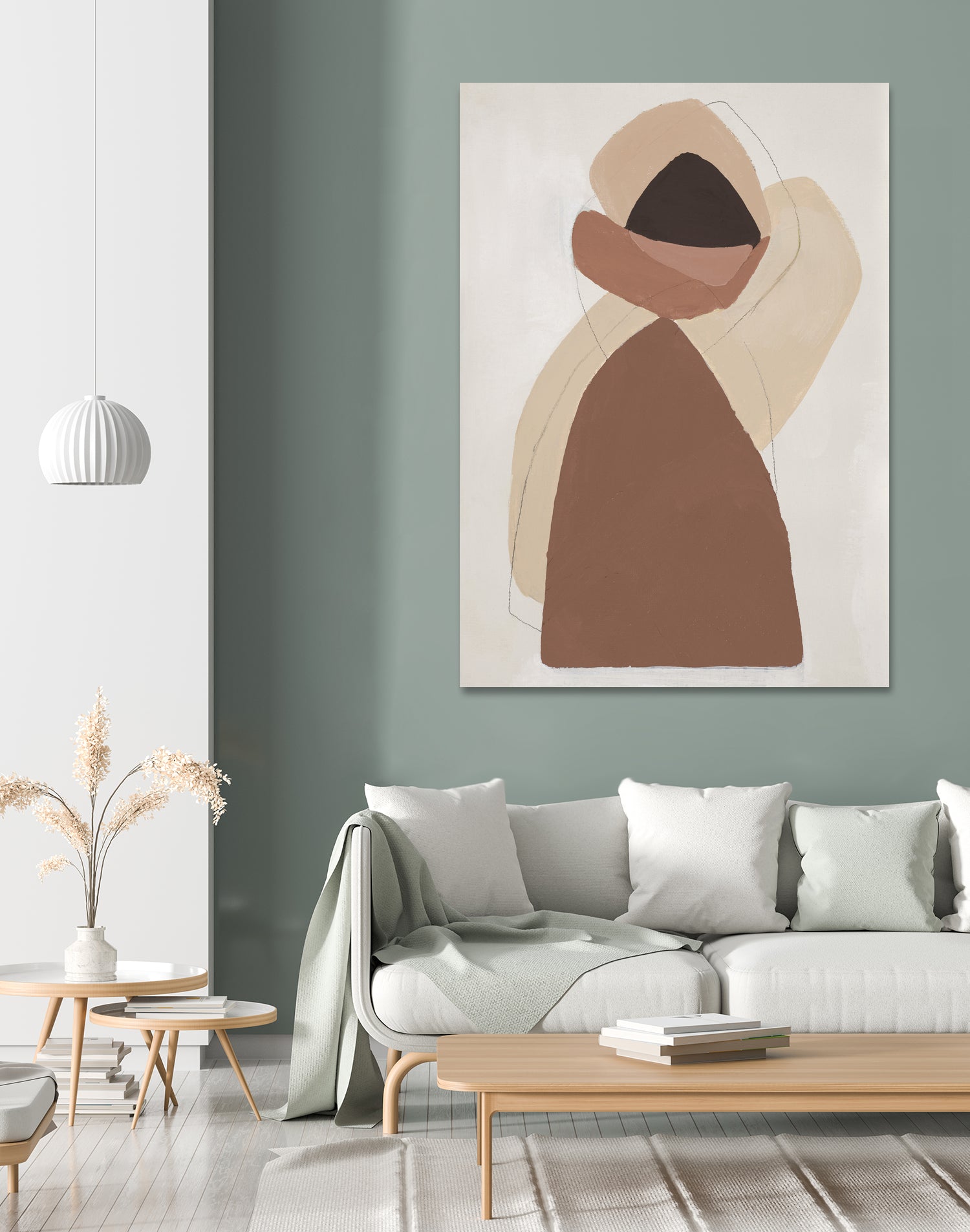 Mid-century In Brown I by Patricia Pinto on GIANT ART - abstract abstract
